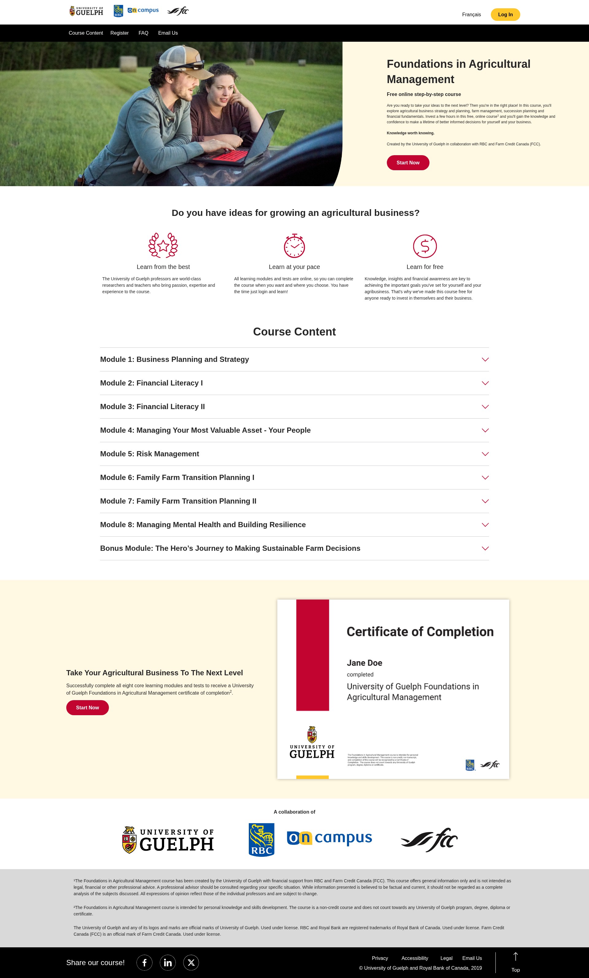 Landing Page