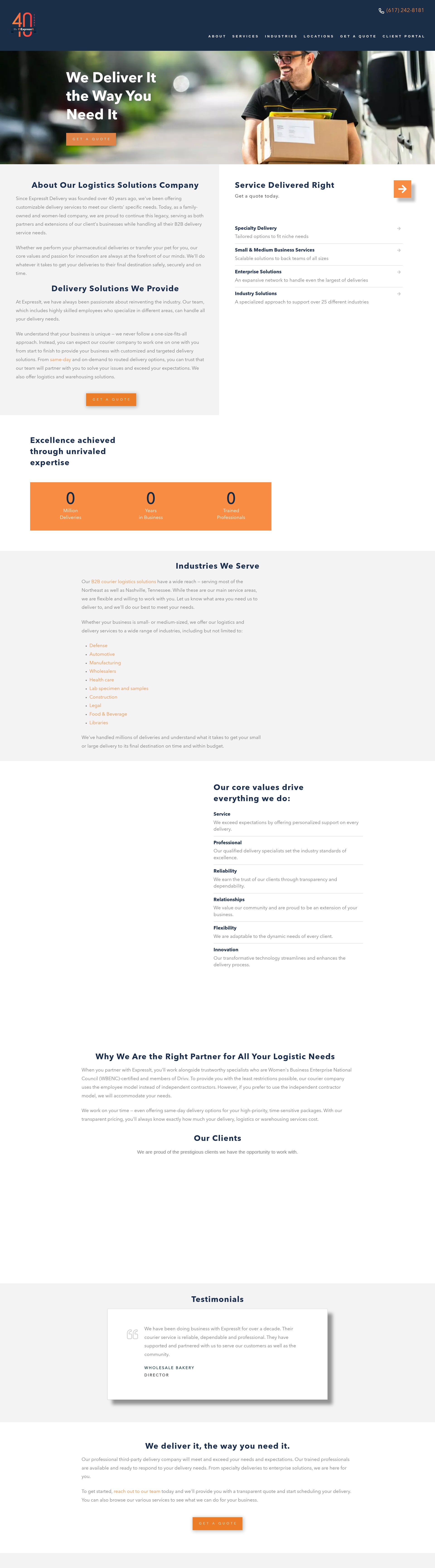 Landing Page
