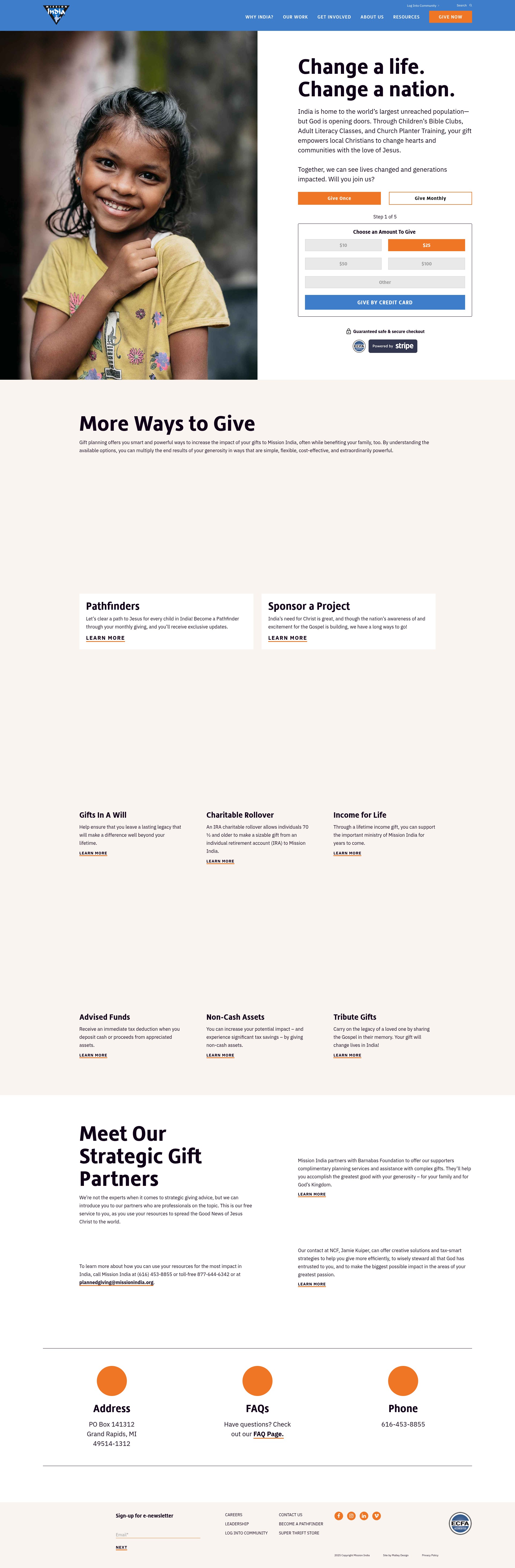 Landing Page