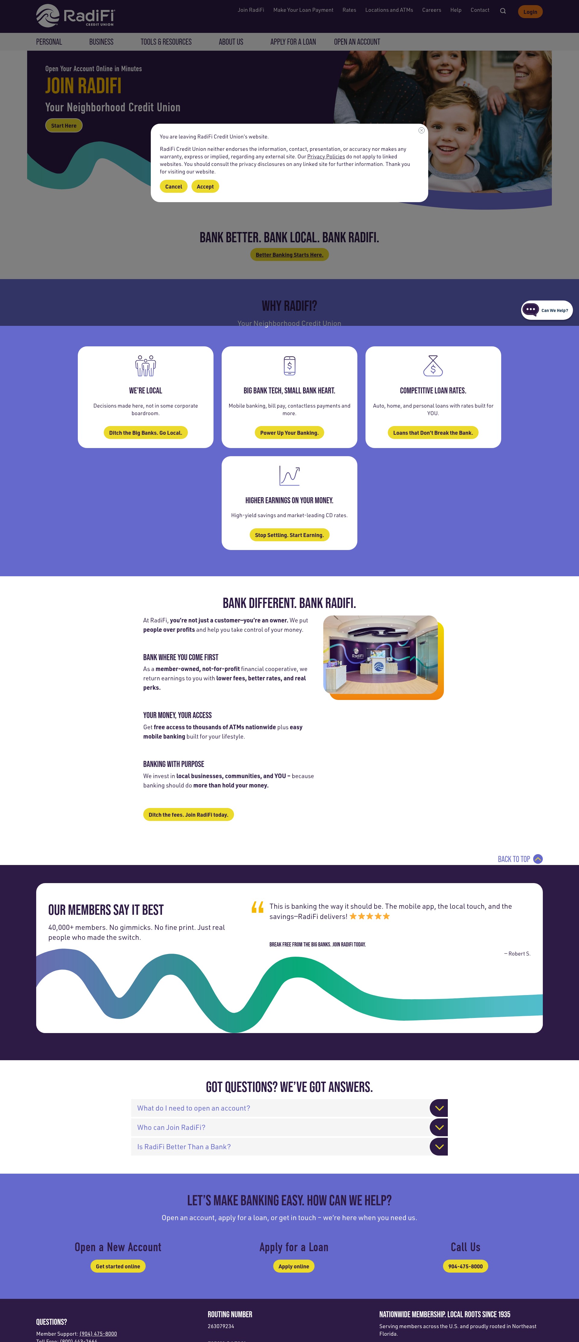Landing Page