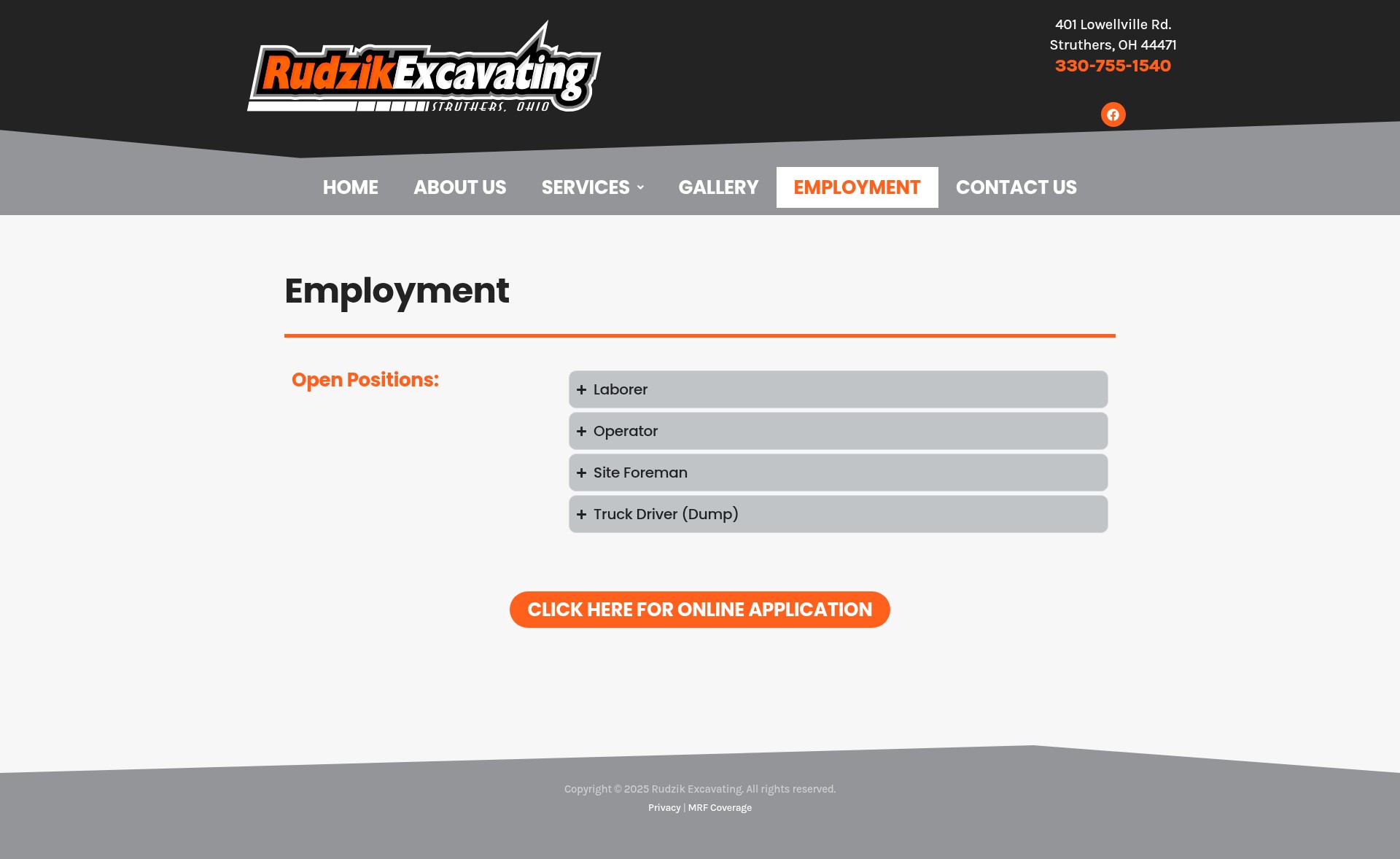 Landing Page