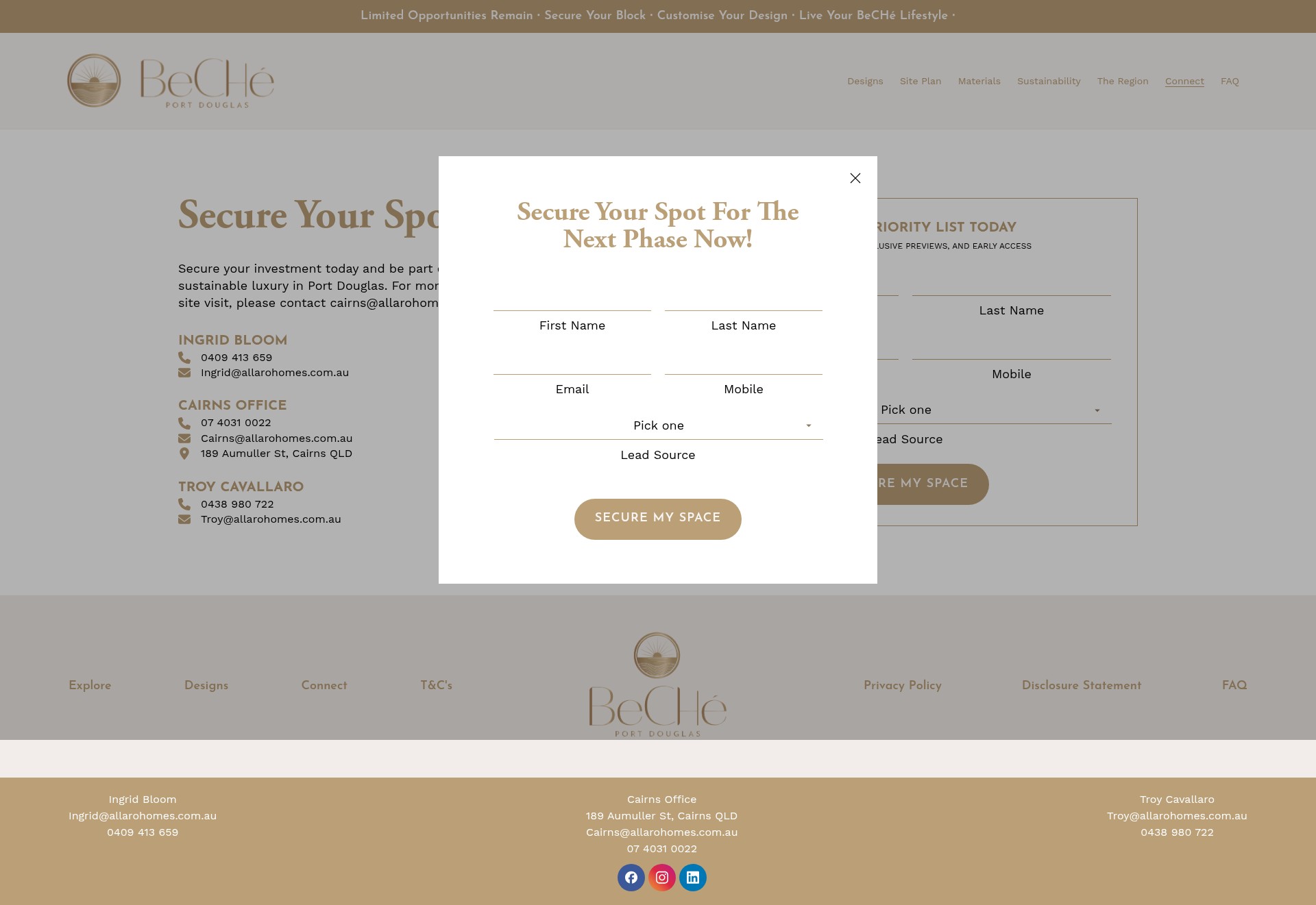 Landing Page
