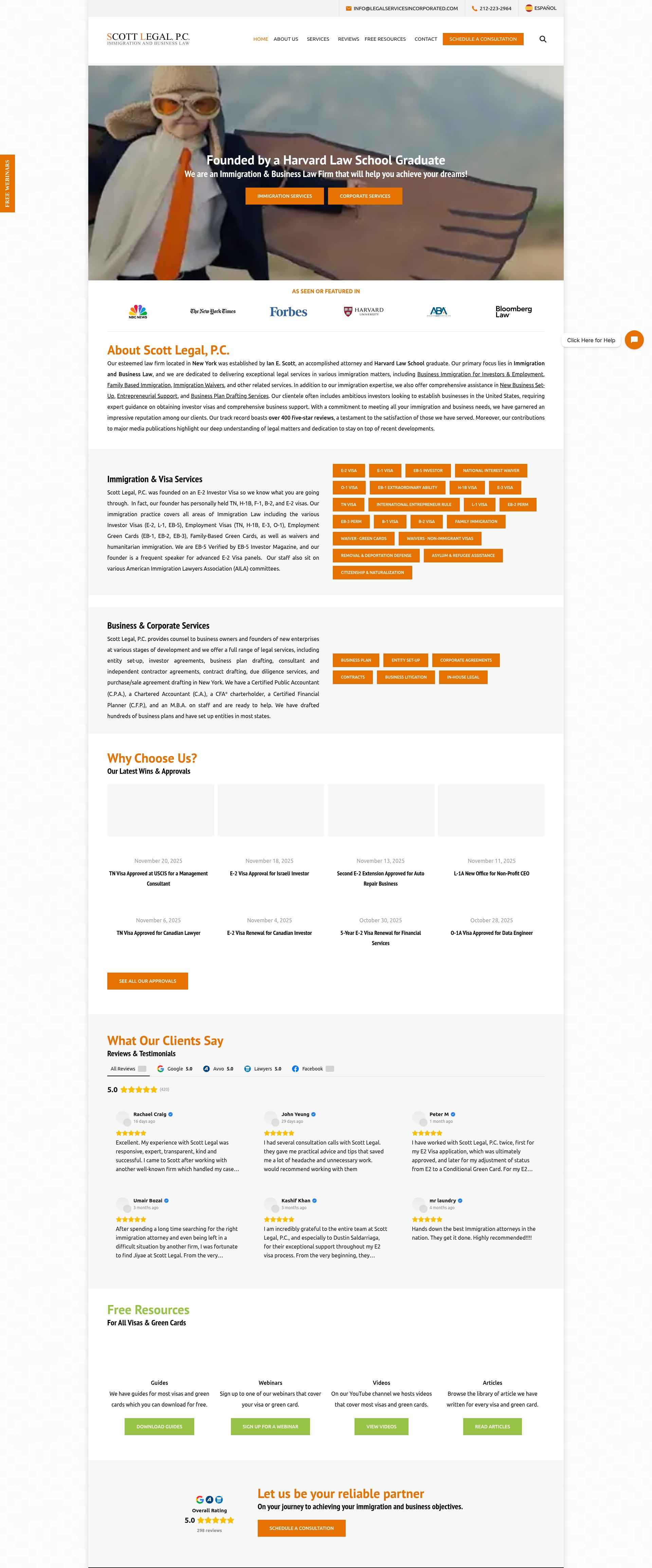 Landing Page