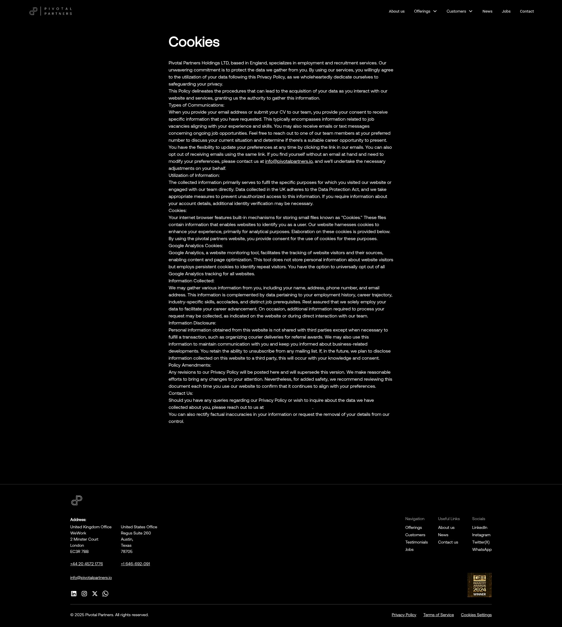 Landing Page