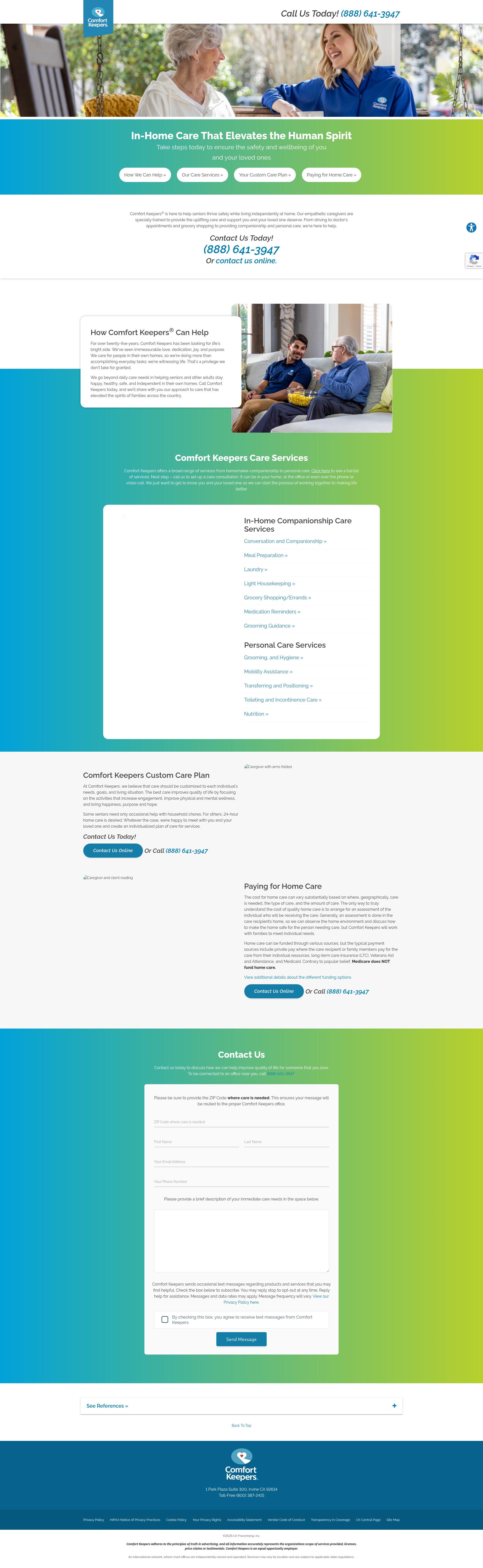 Landing Page