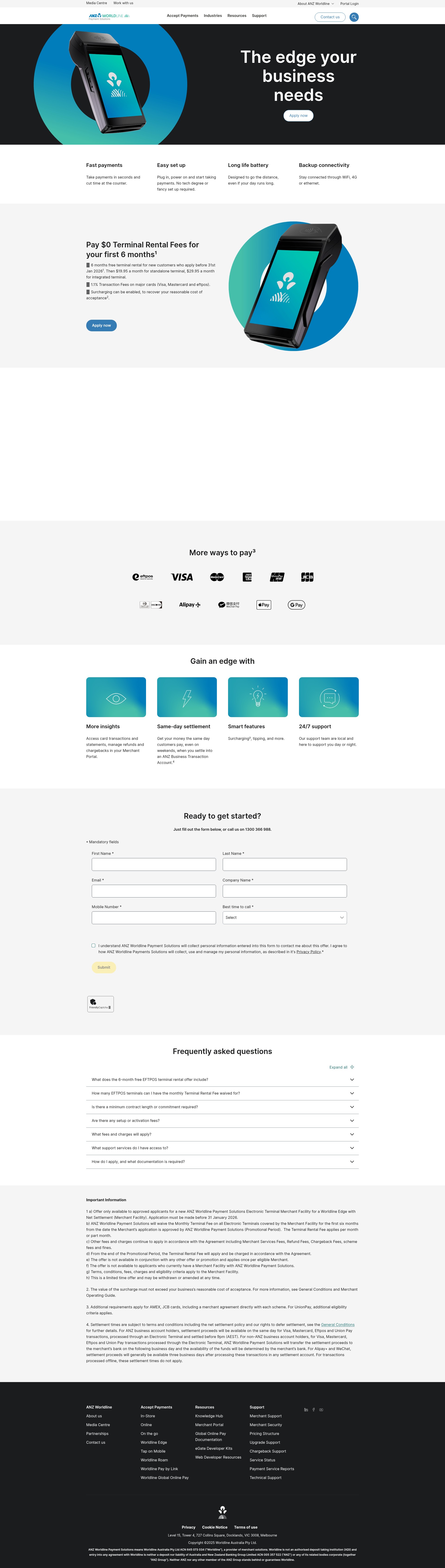 Landing Page
