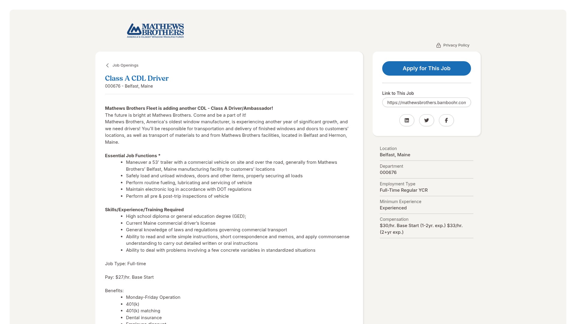 Landing Page