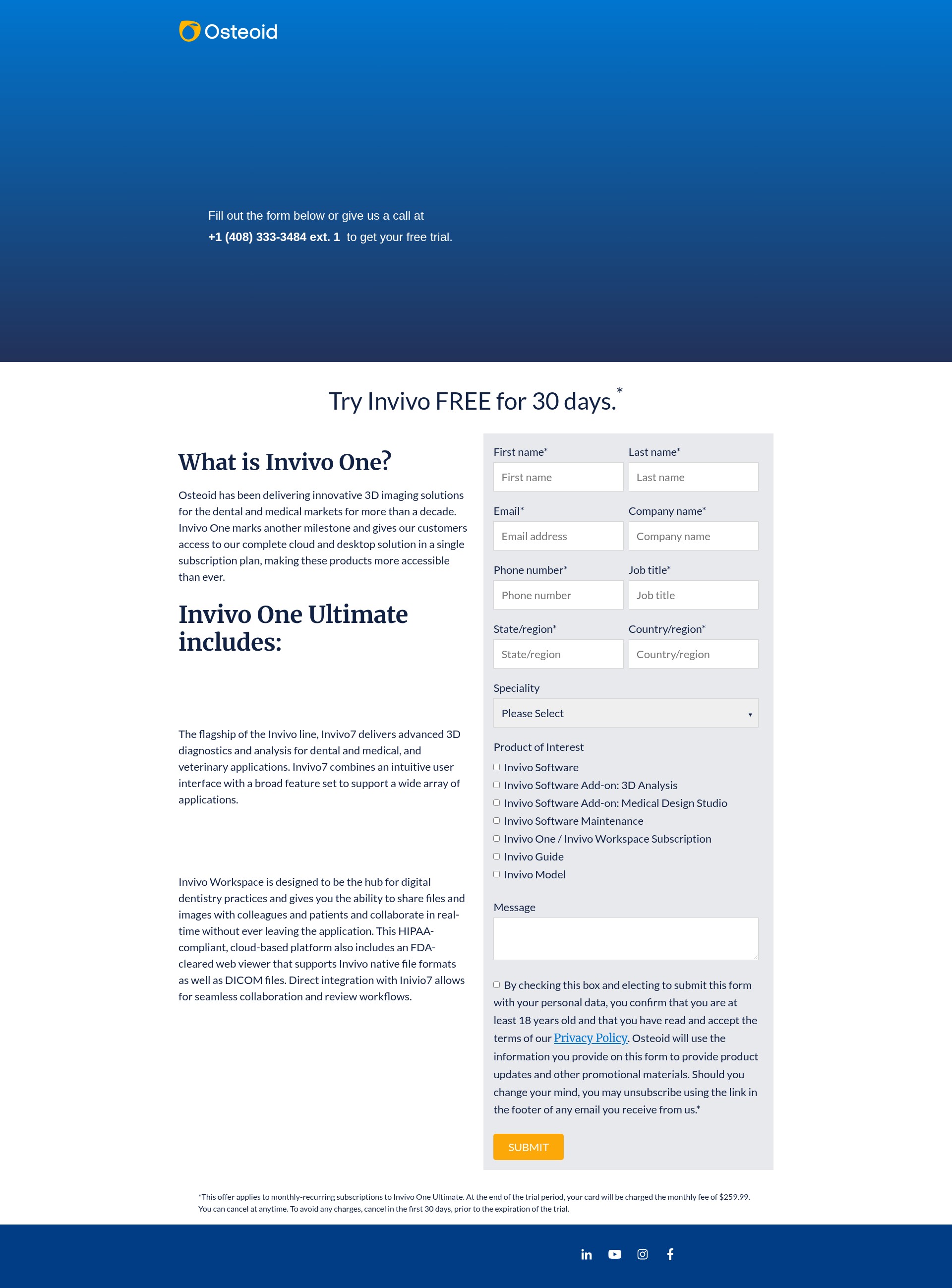 Landing Page