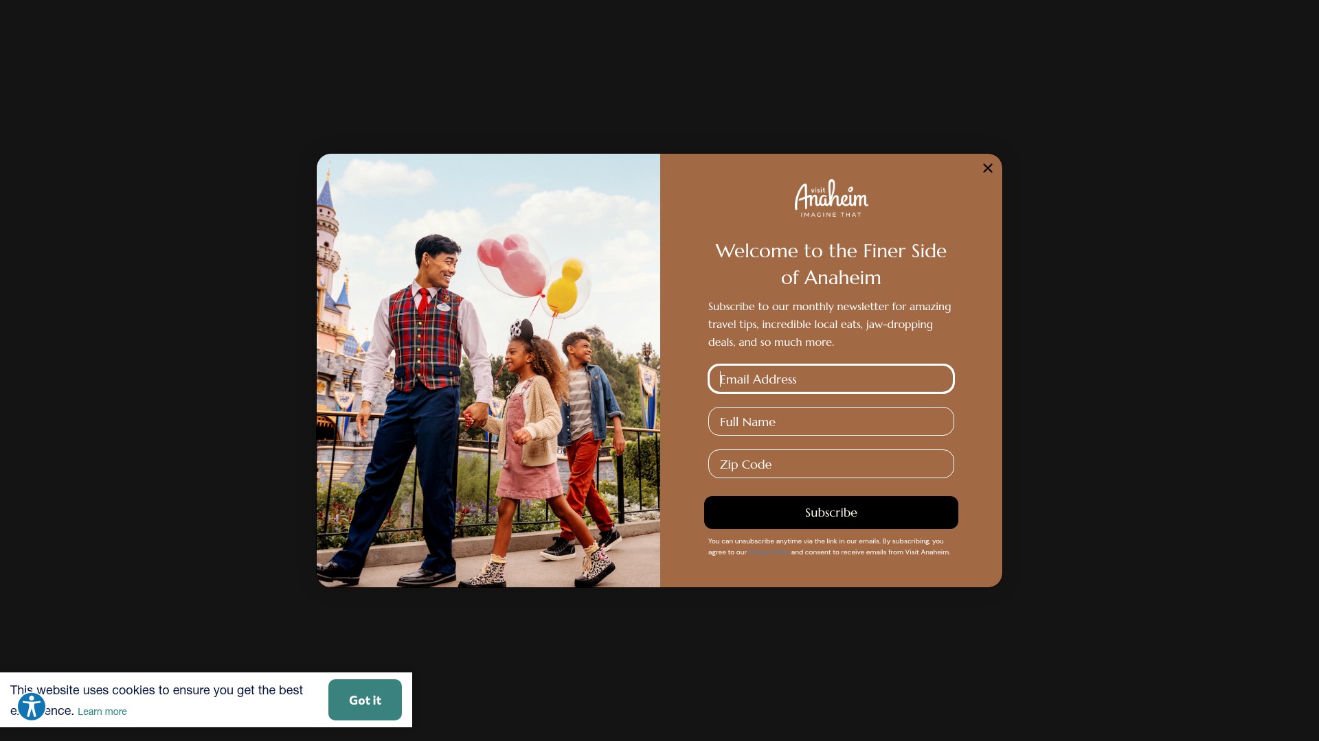 Landing Page