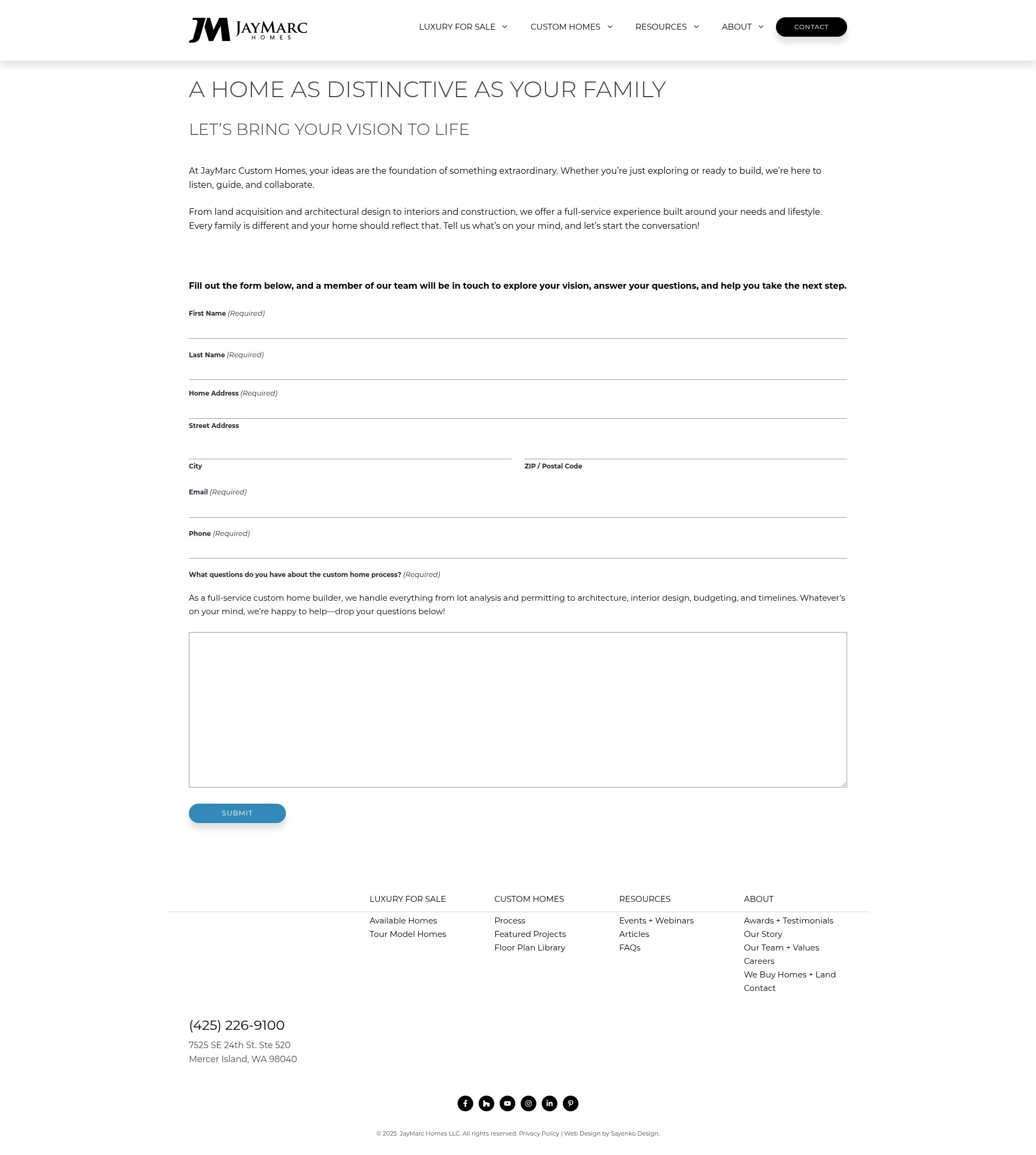 Landing Page