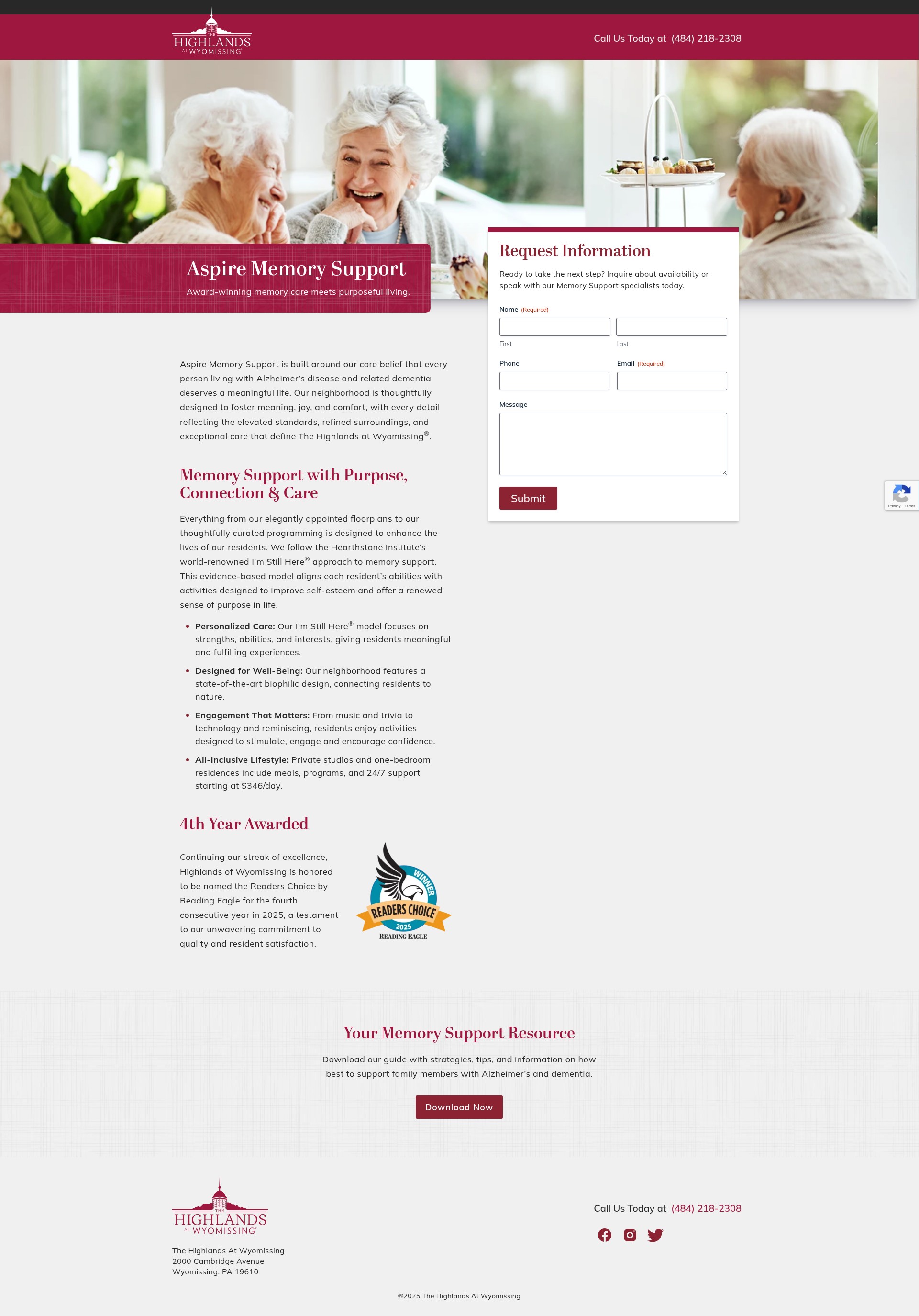 Landing Page