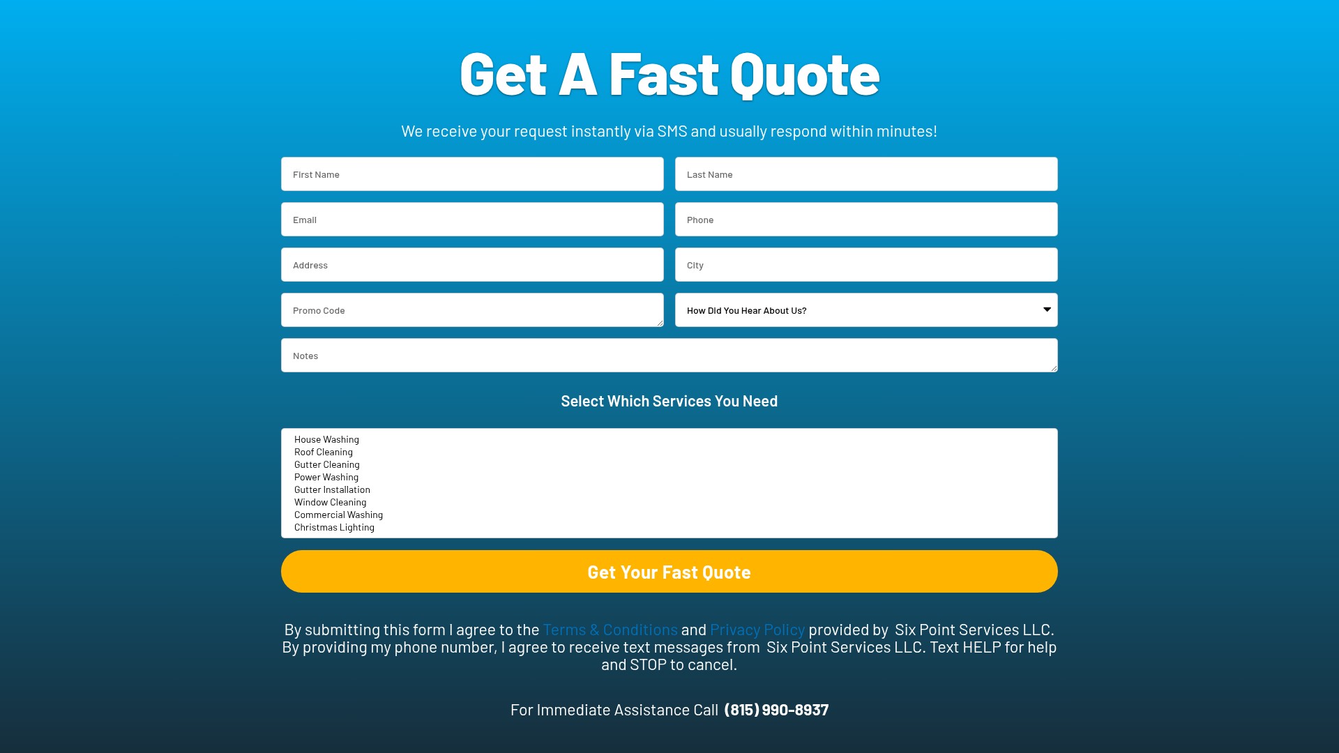 Landing Page