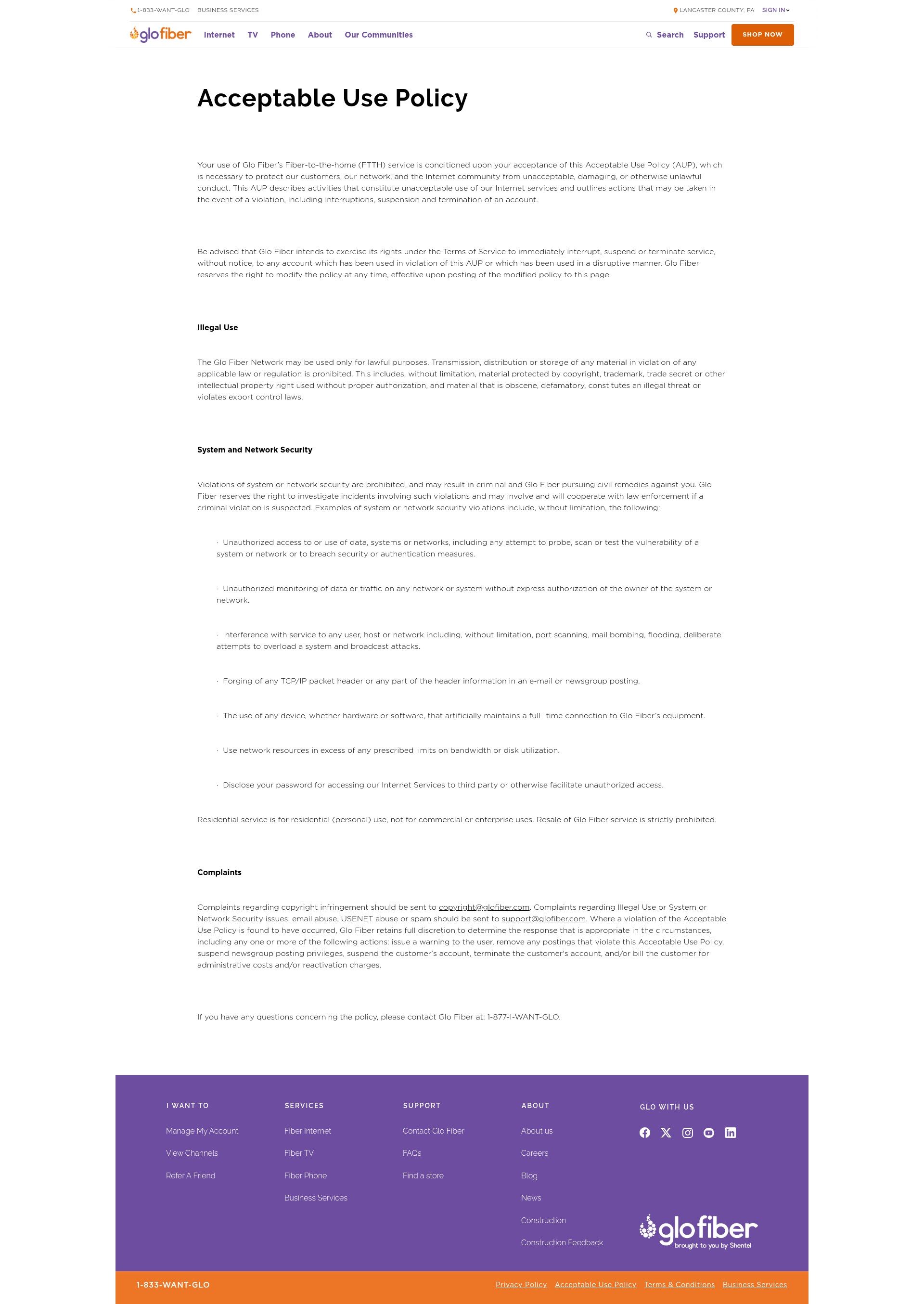 Landing Page