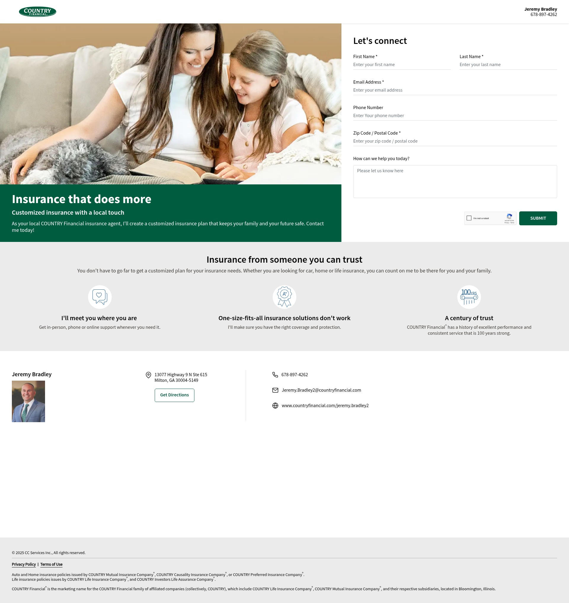 Landing Page