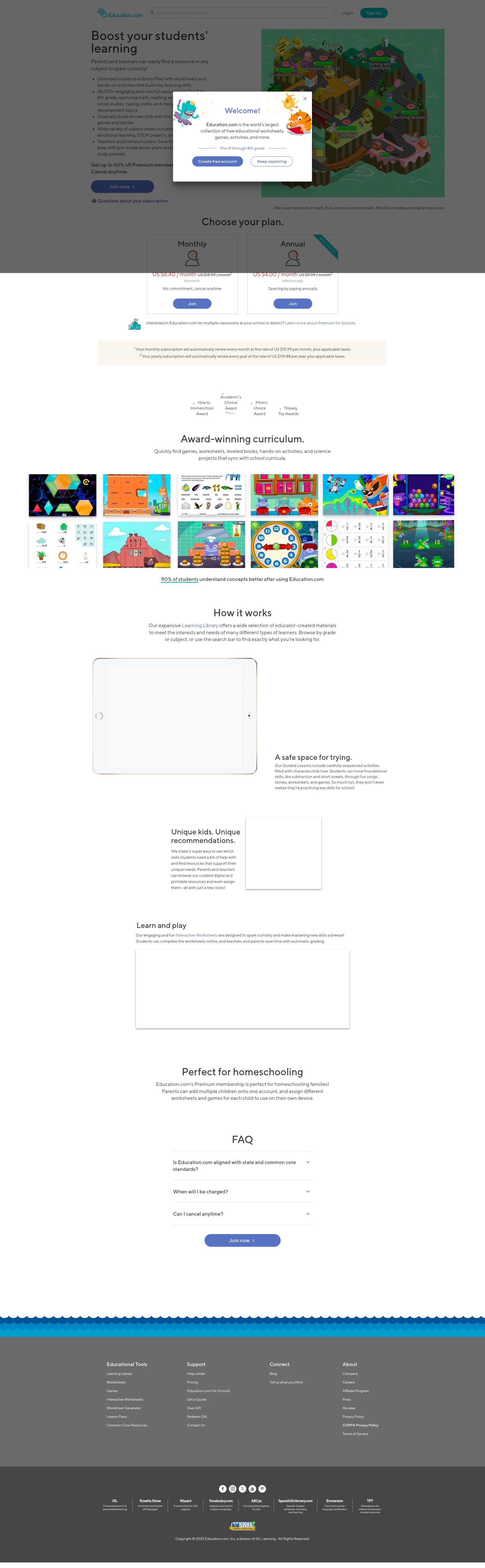 Landing Page