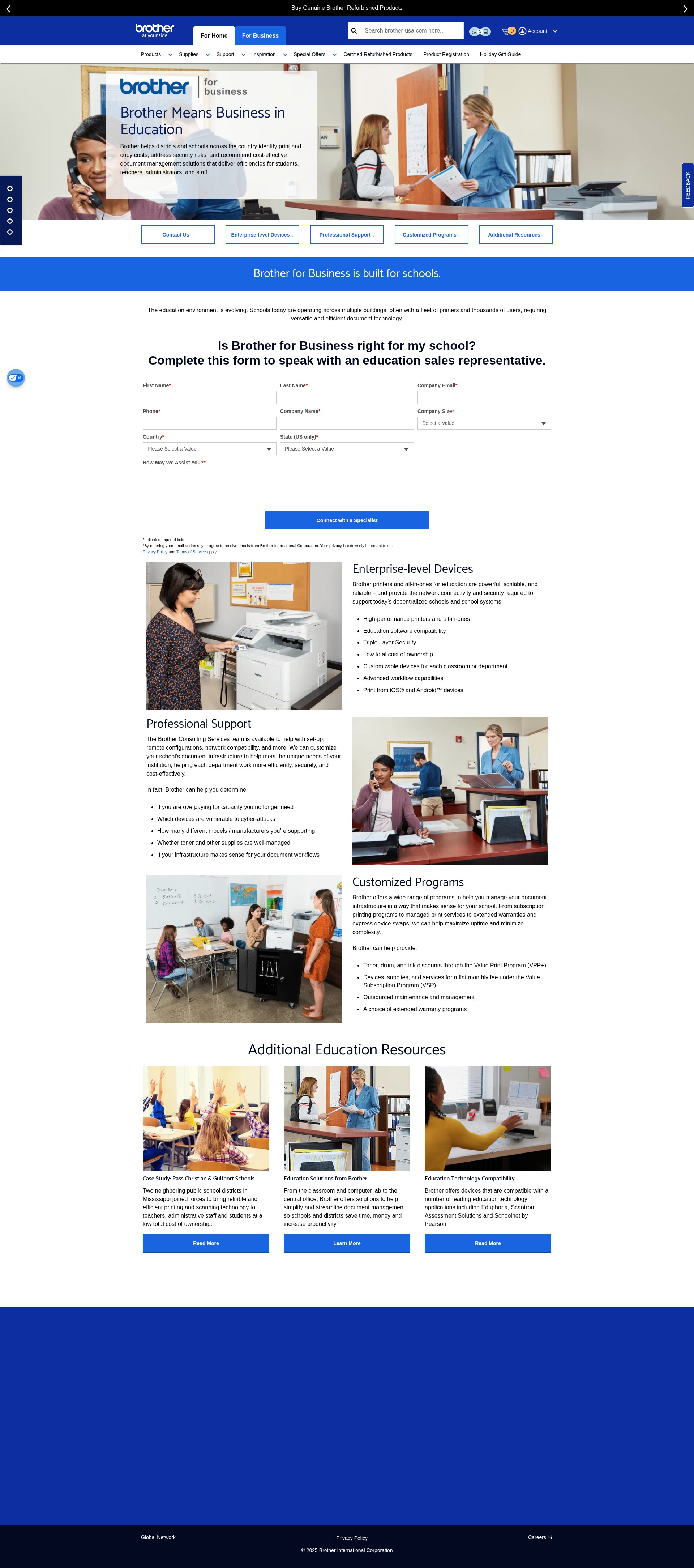 Landing Page