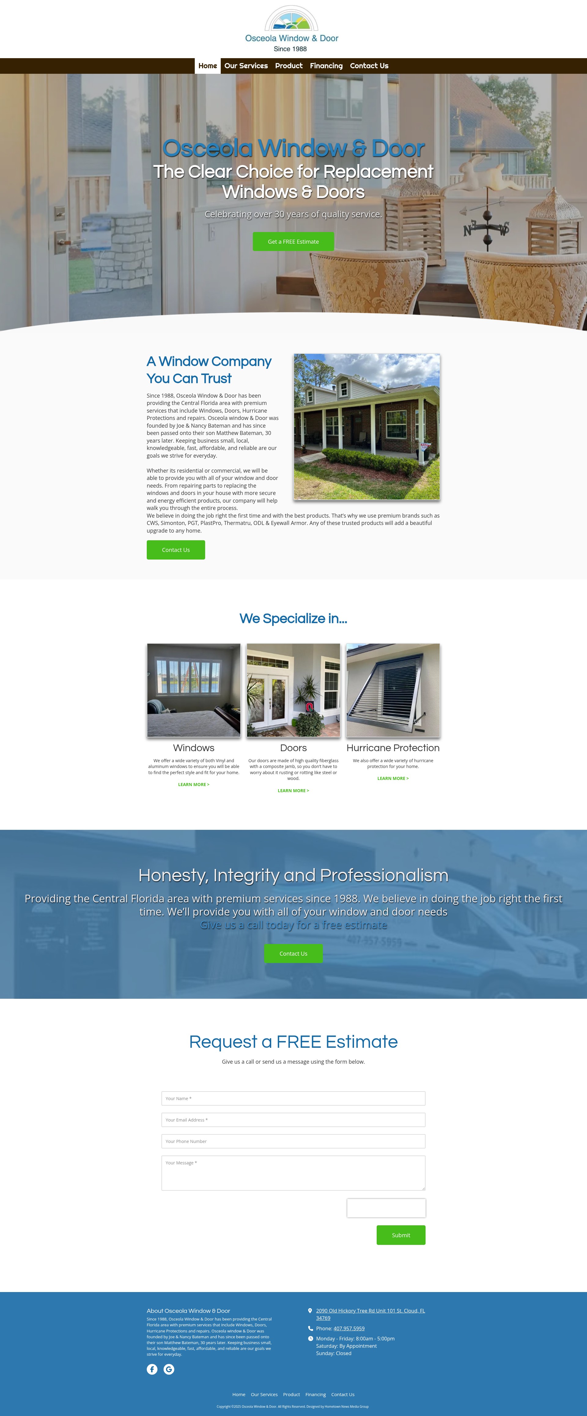 Landing Page