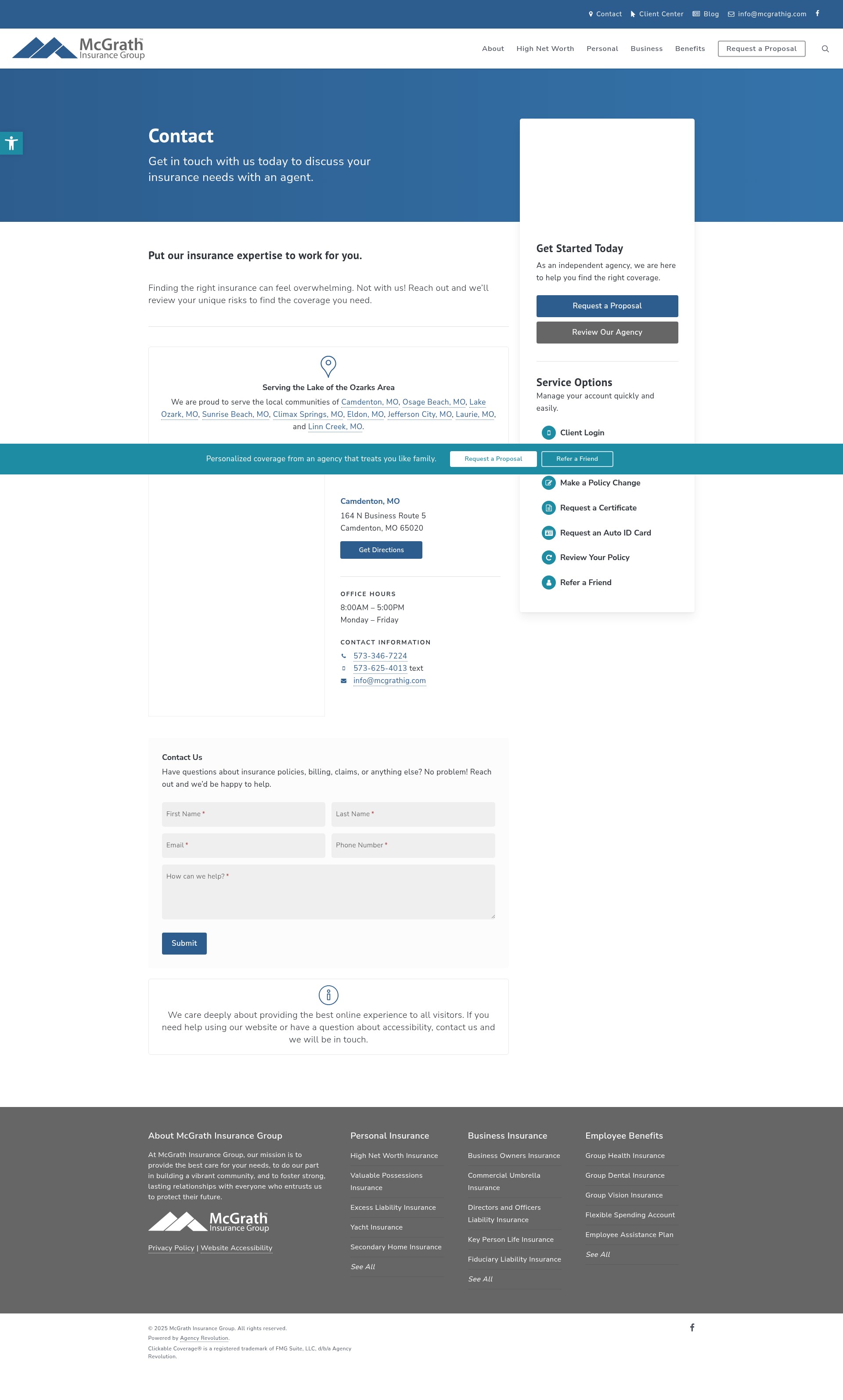 Landing Page