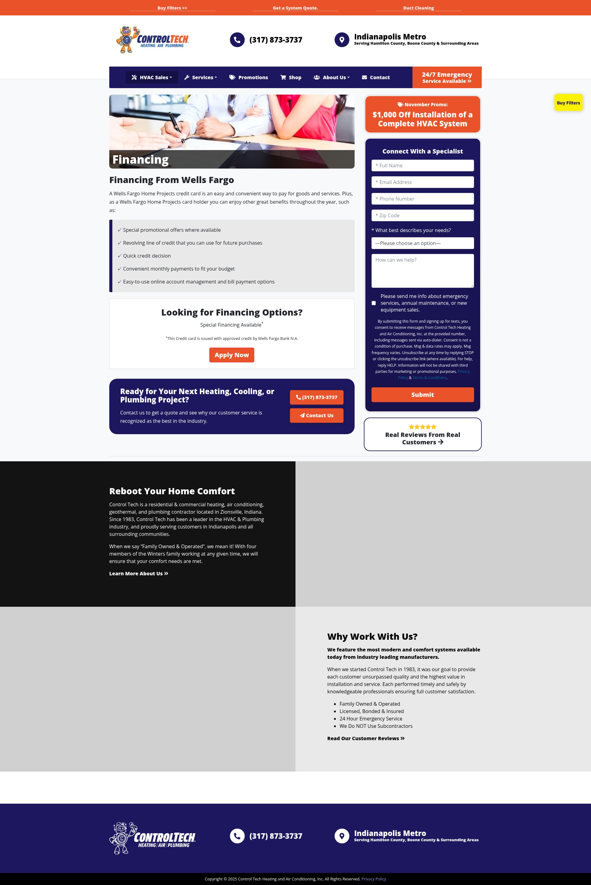 Landing Page