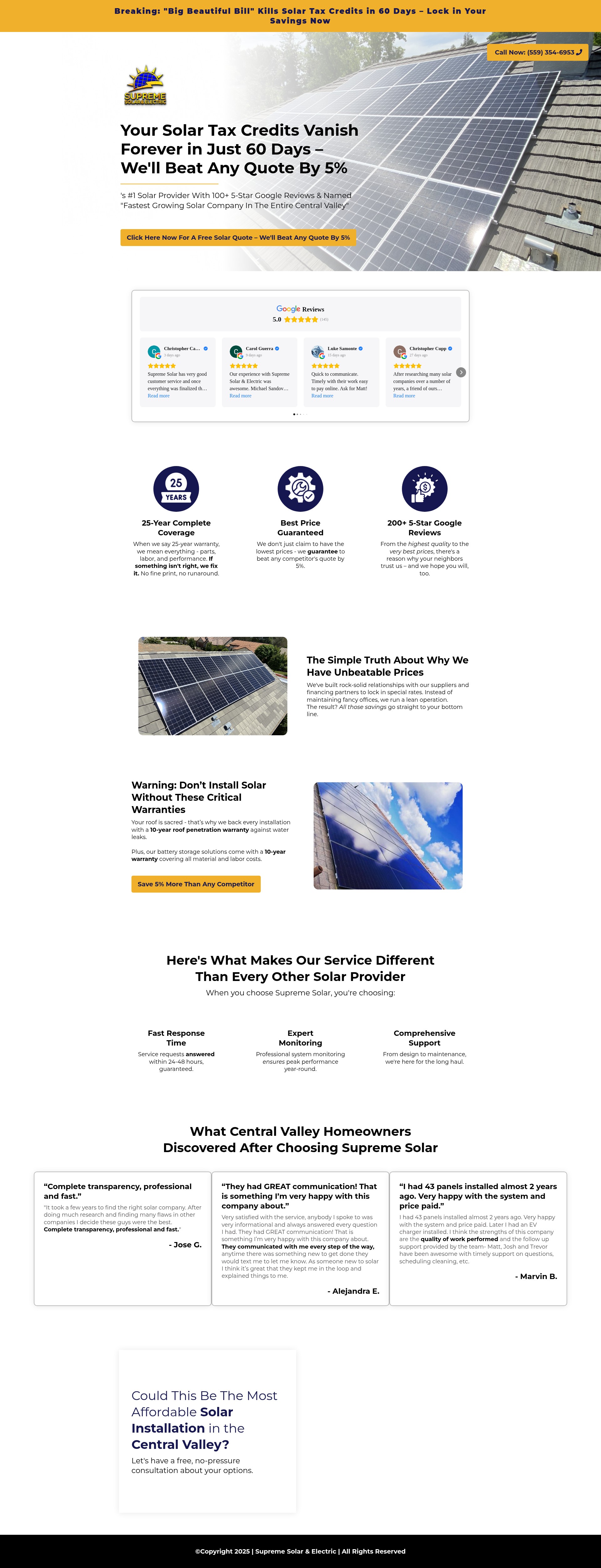 Landing Page