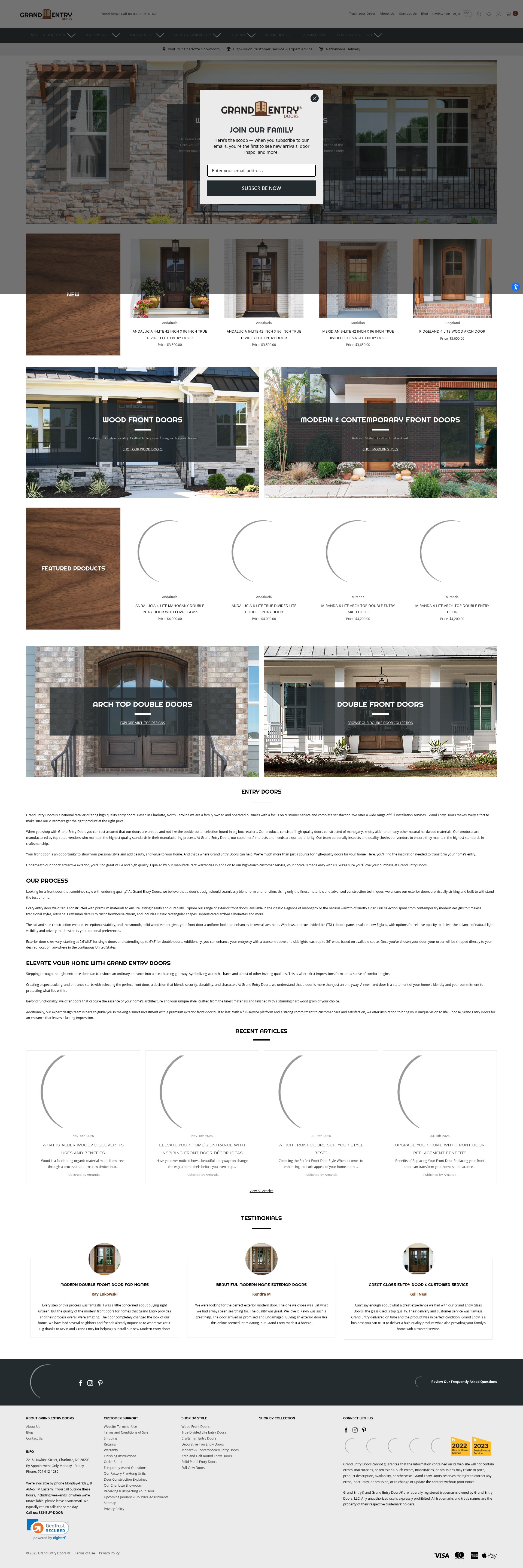 Landing Page
