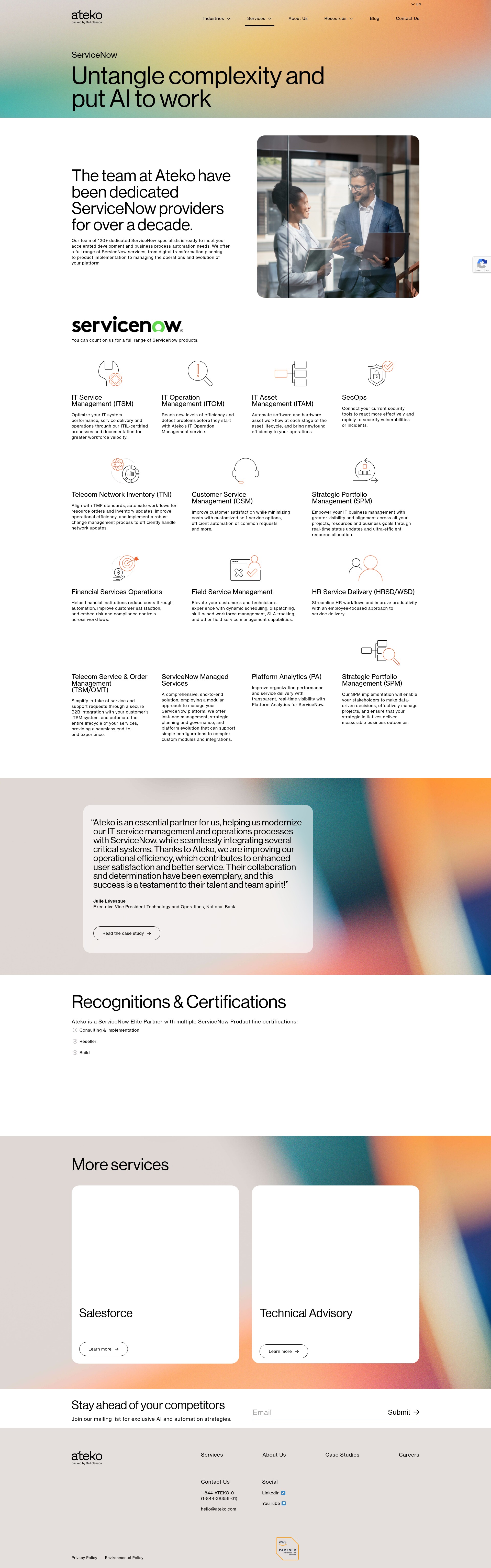 Landing Page