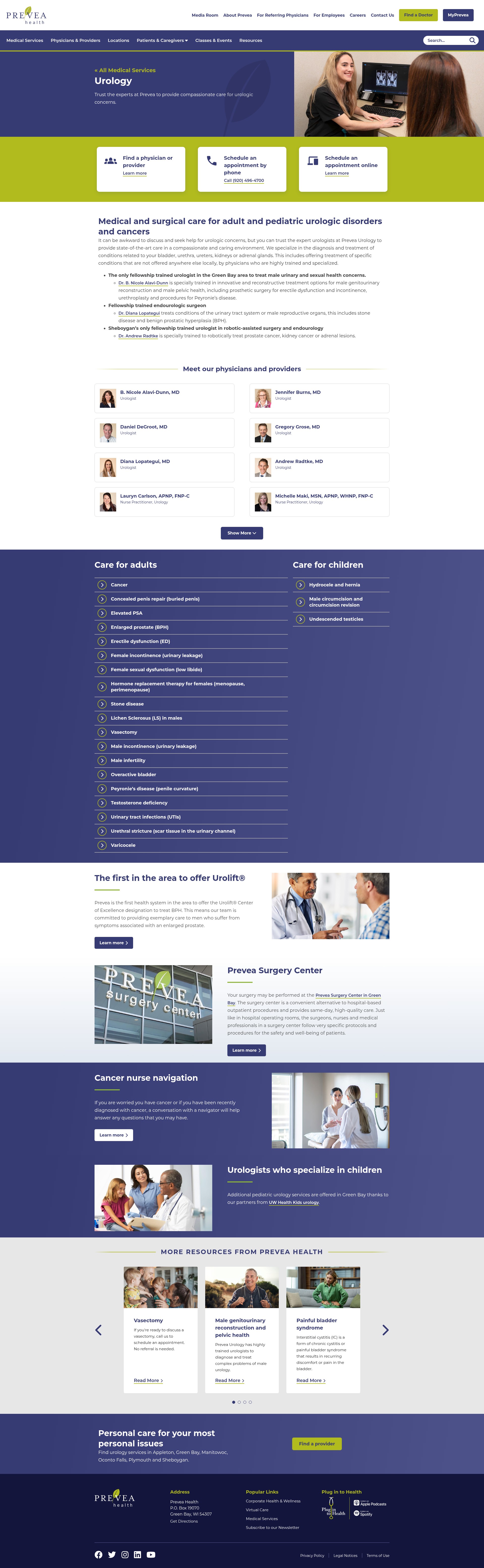 Landing Page