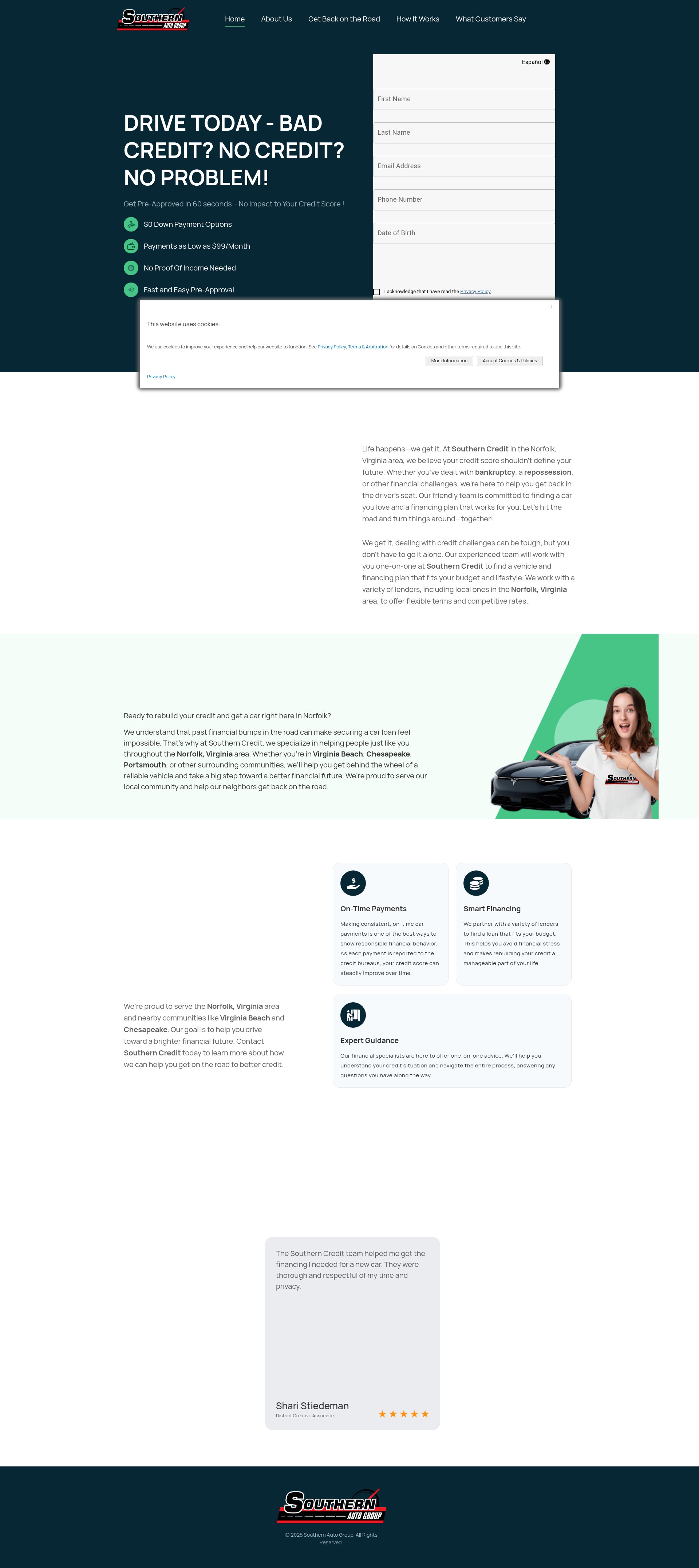 Landing Page