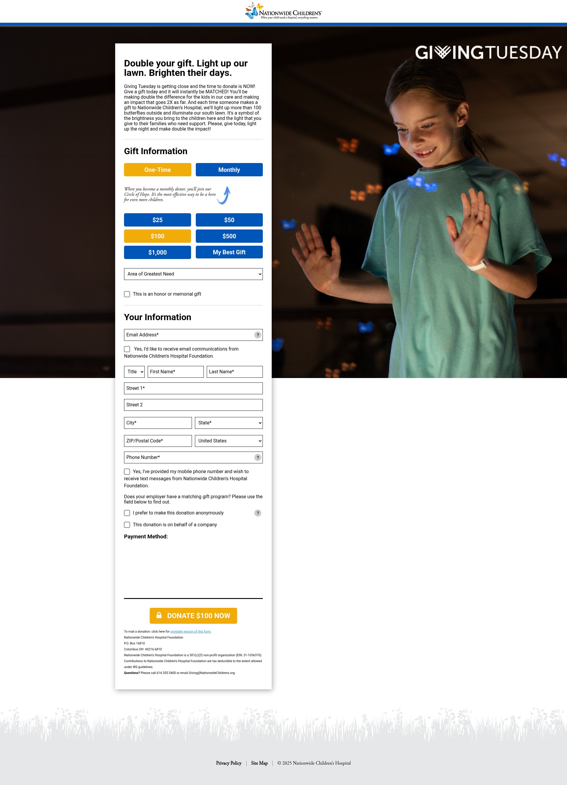 Landing Page