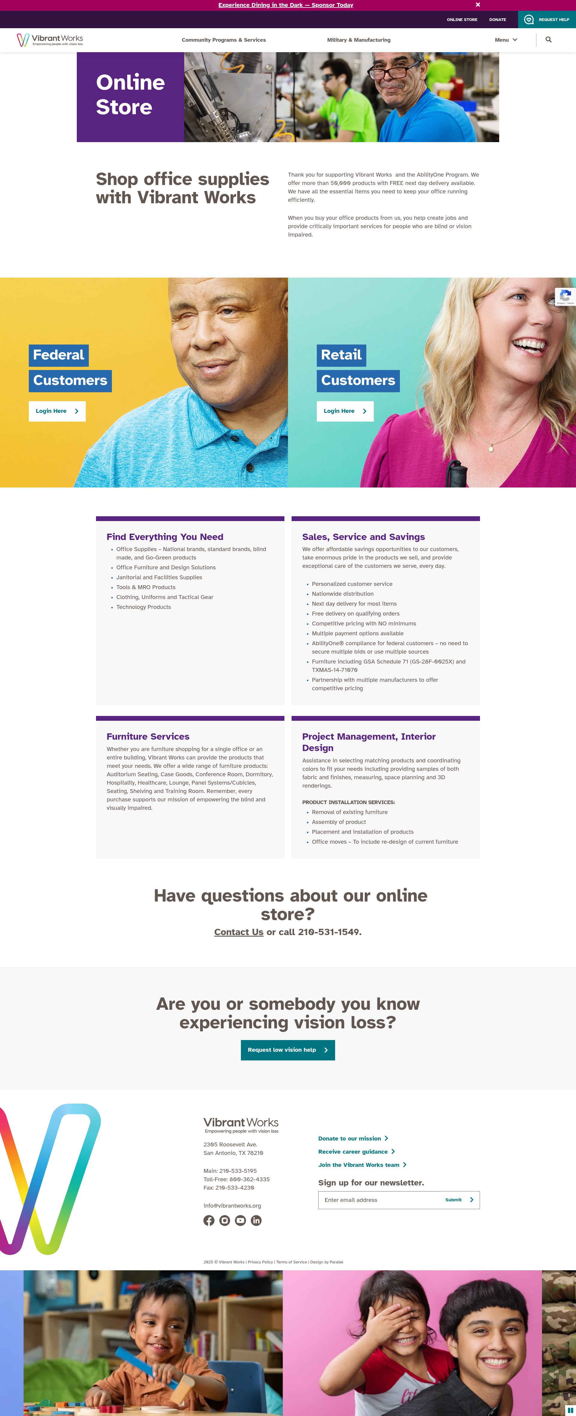 Landing Page