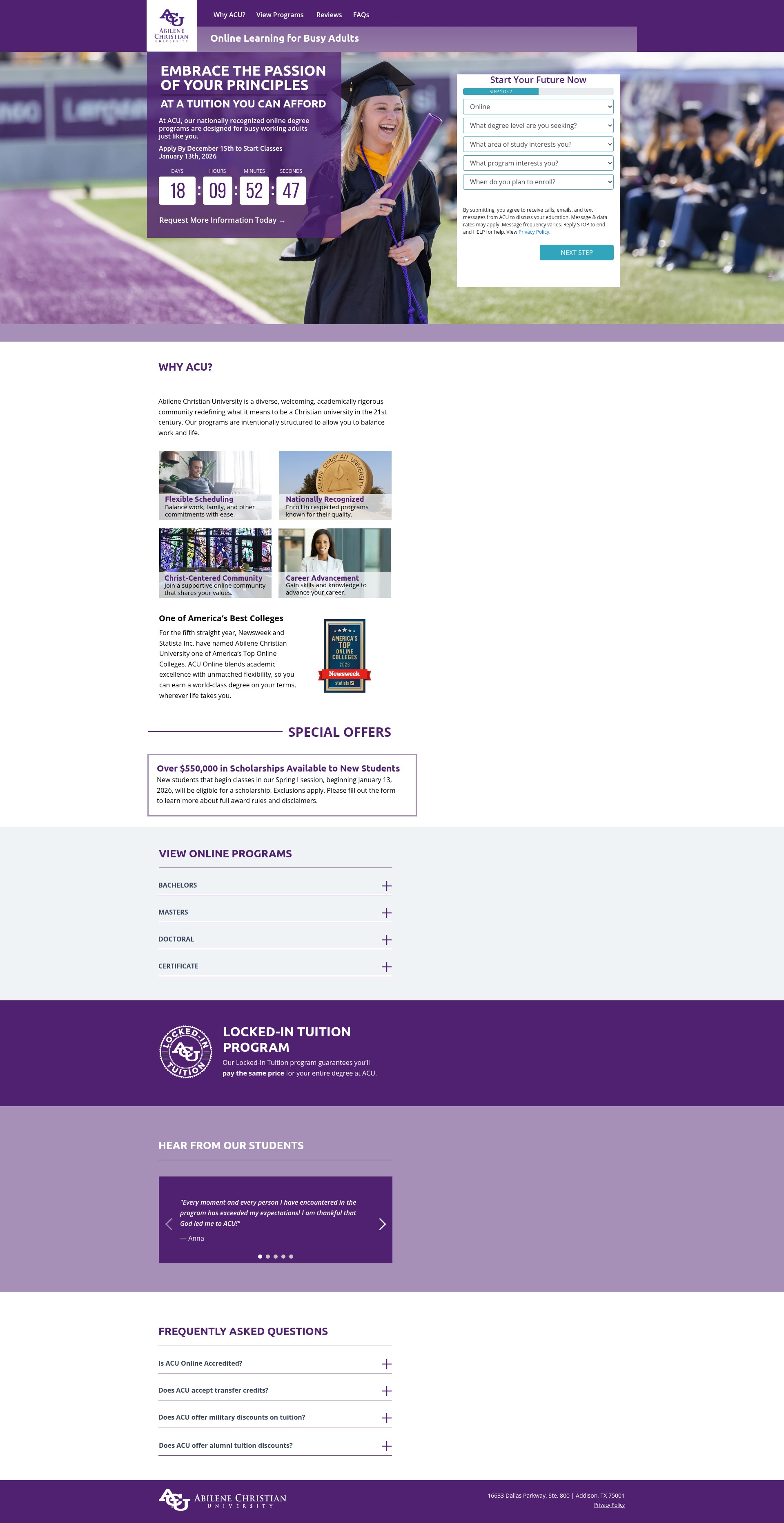 Landing Page