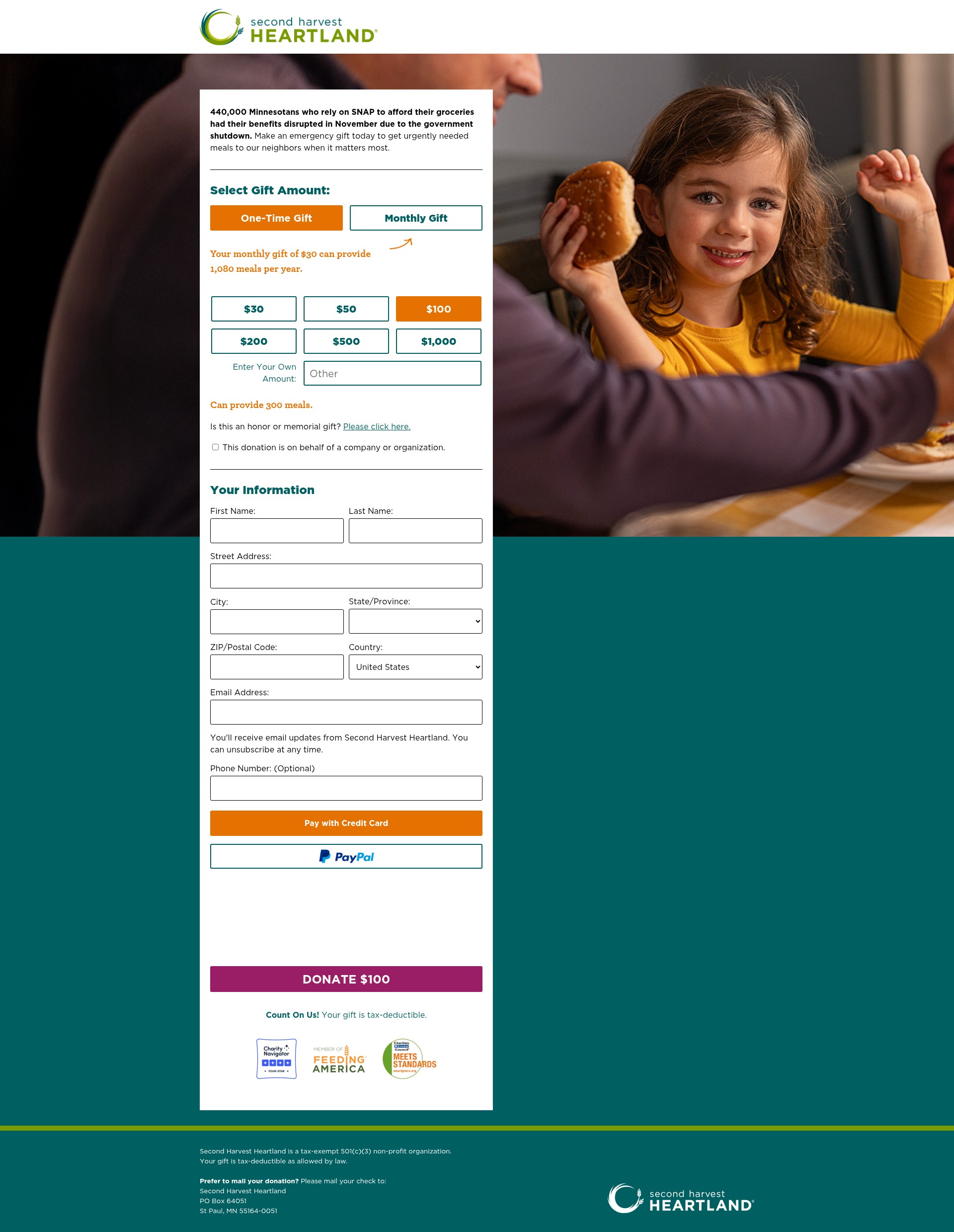 Landing Page