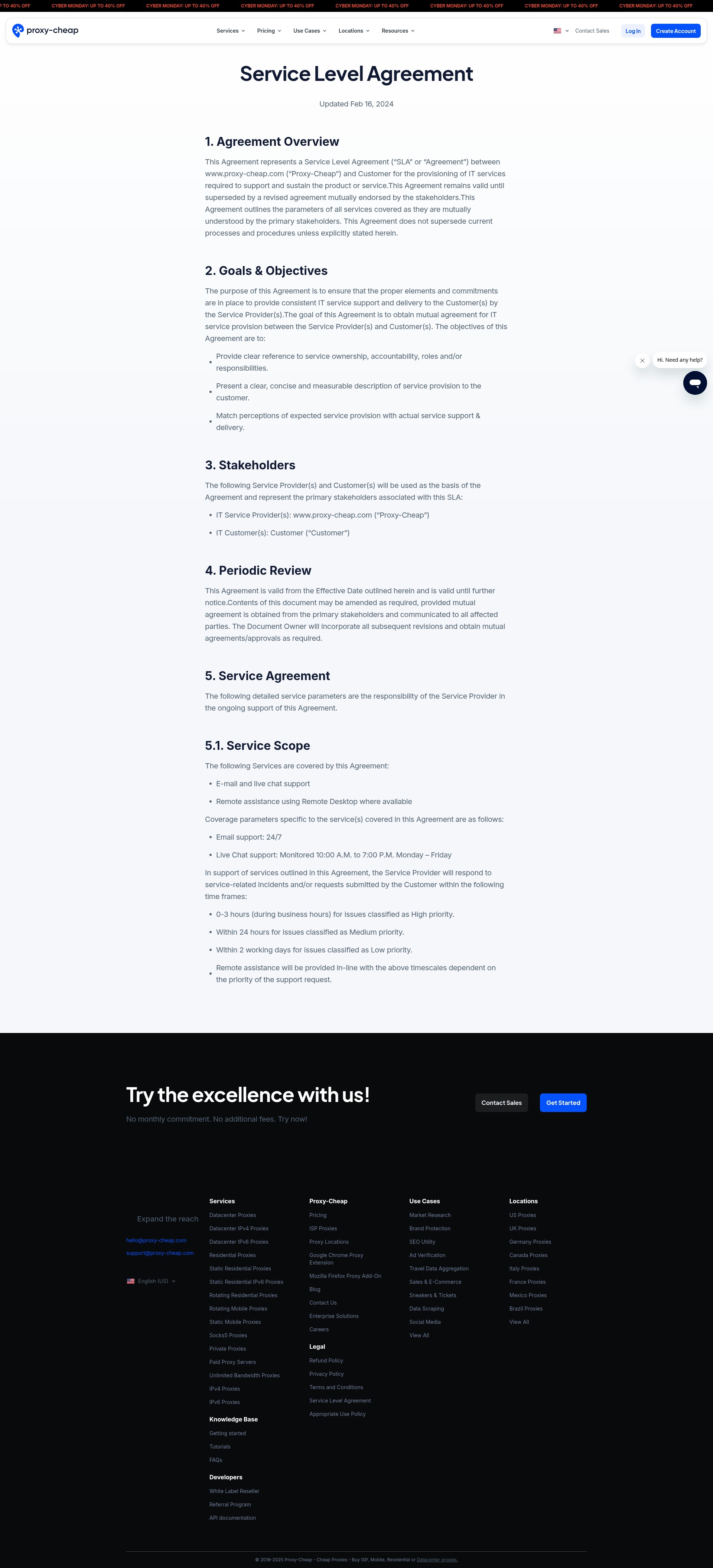 Landing Page