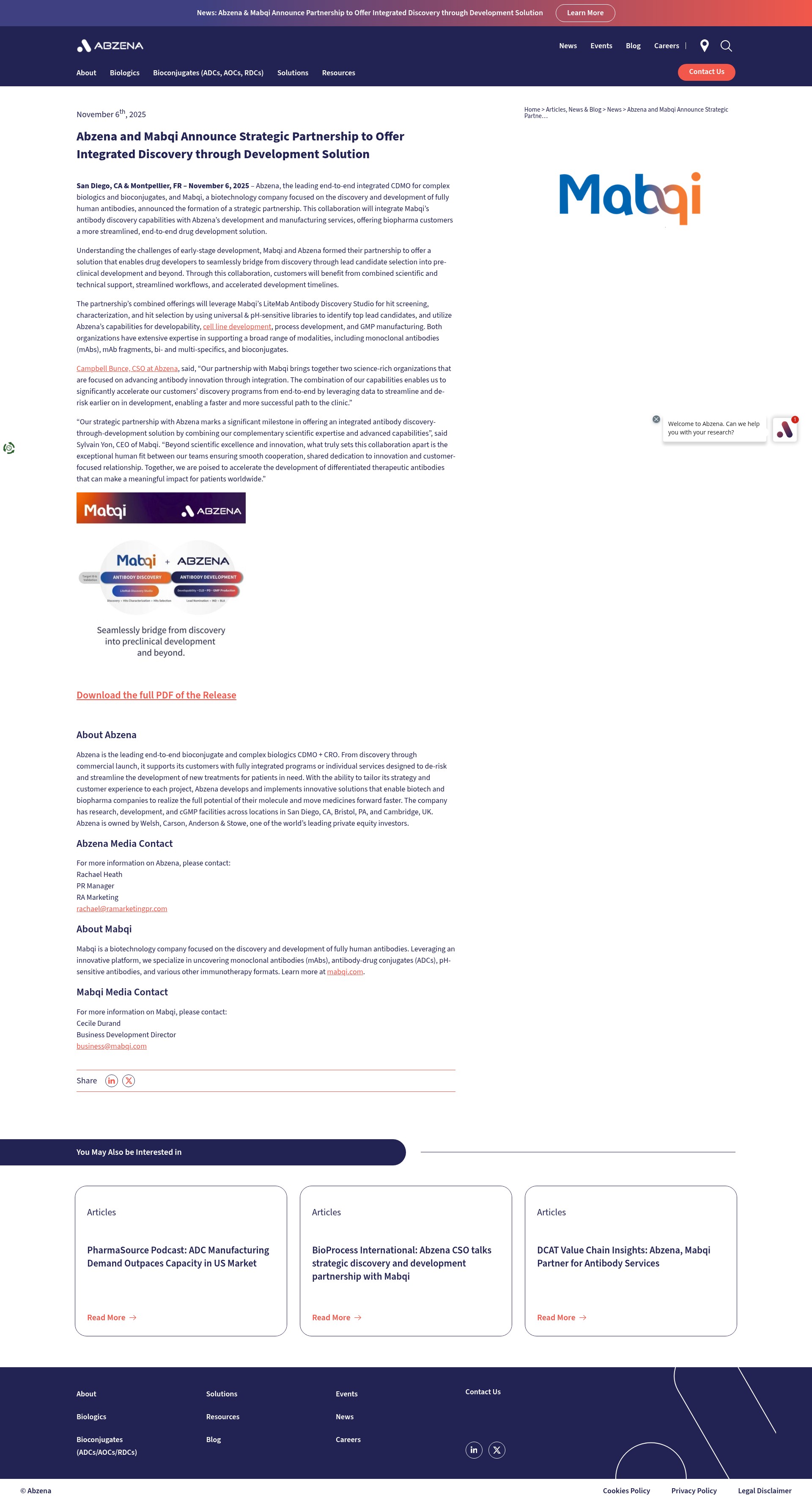 Landing Page