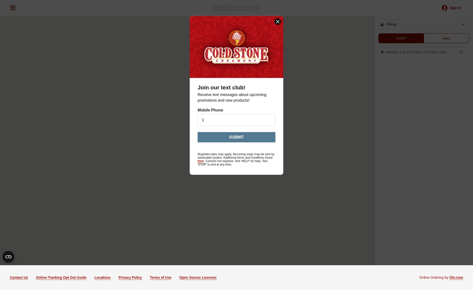 Landing Page