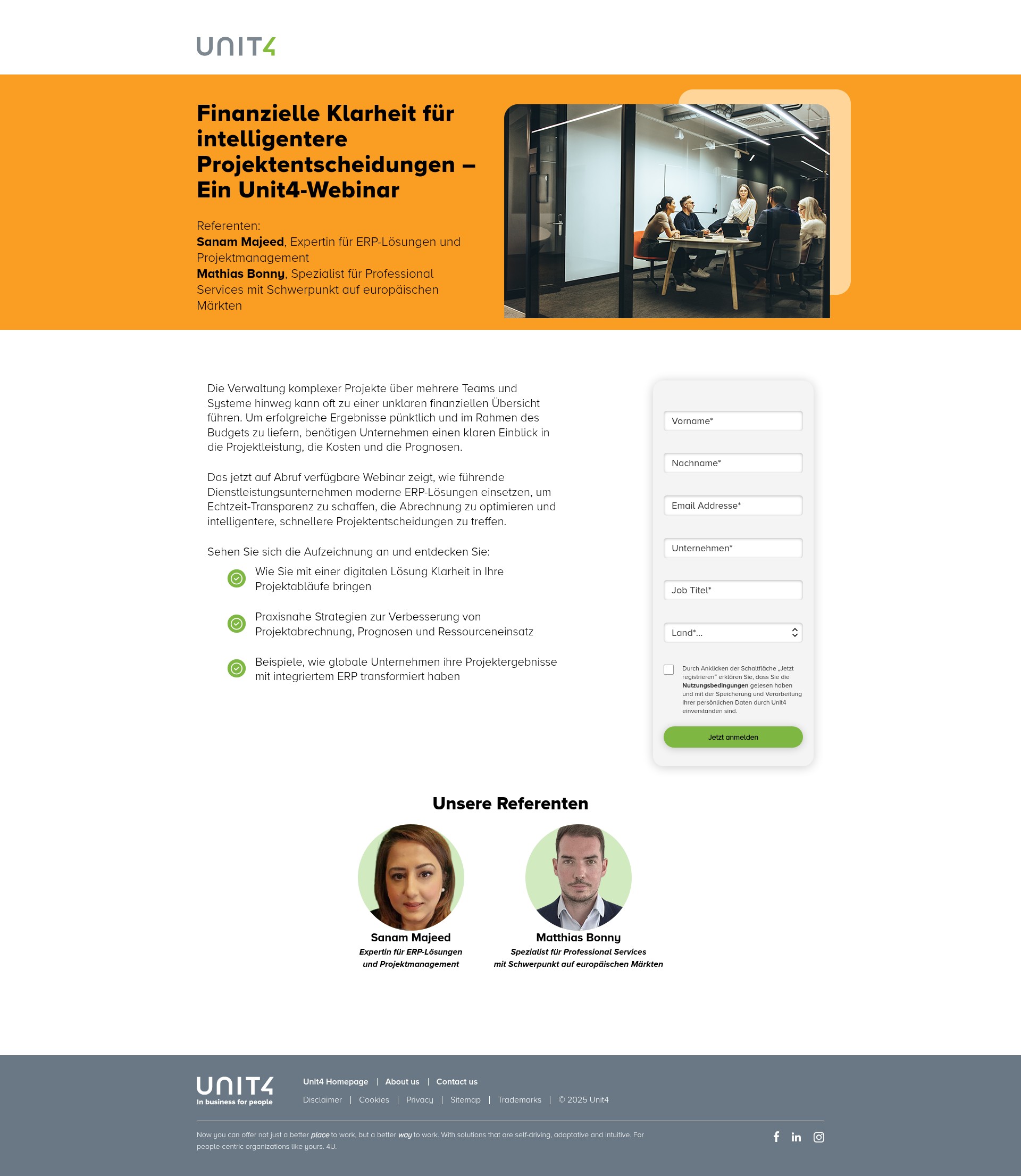 Landing Page