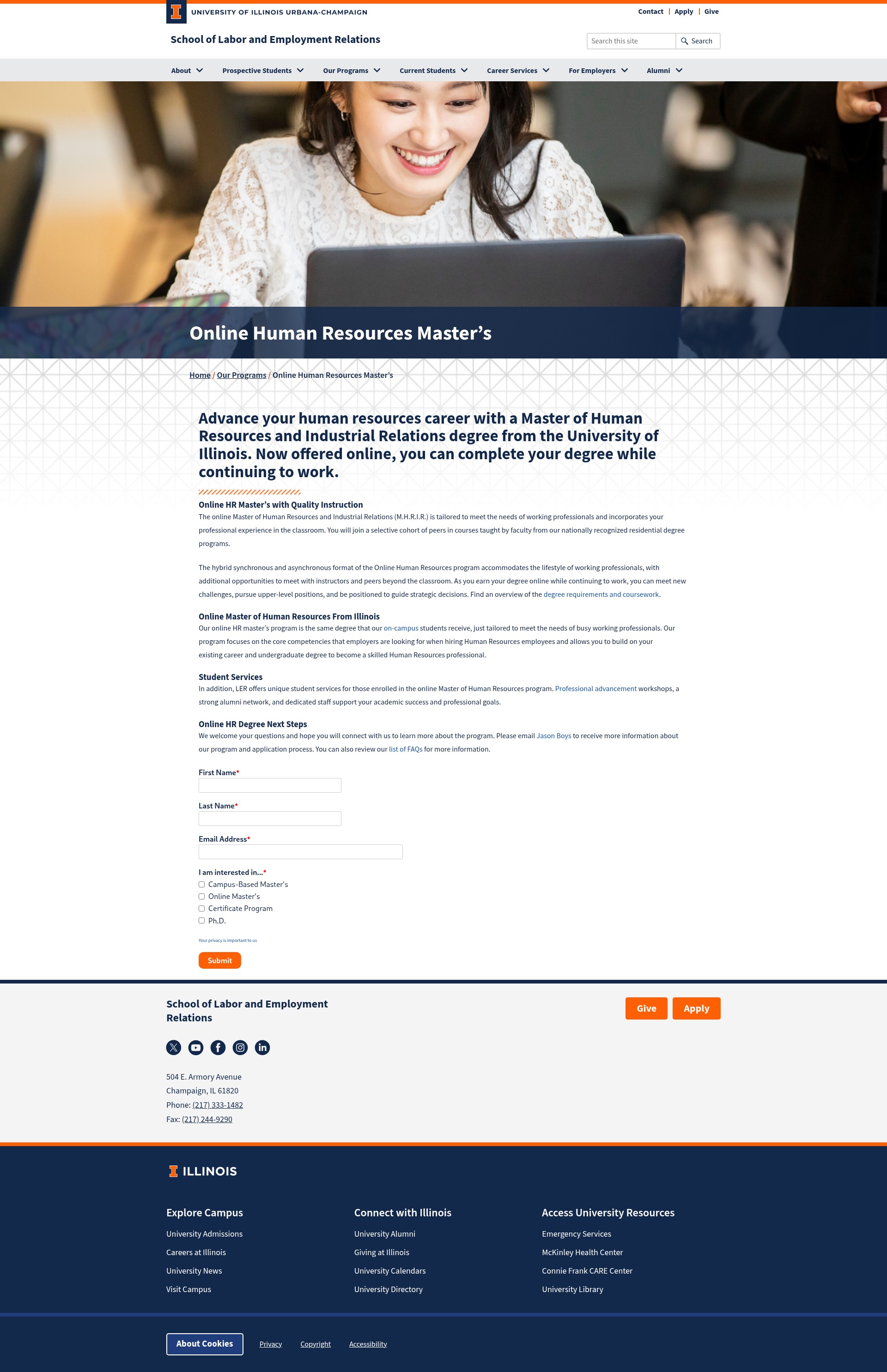 Landing Page
