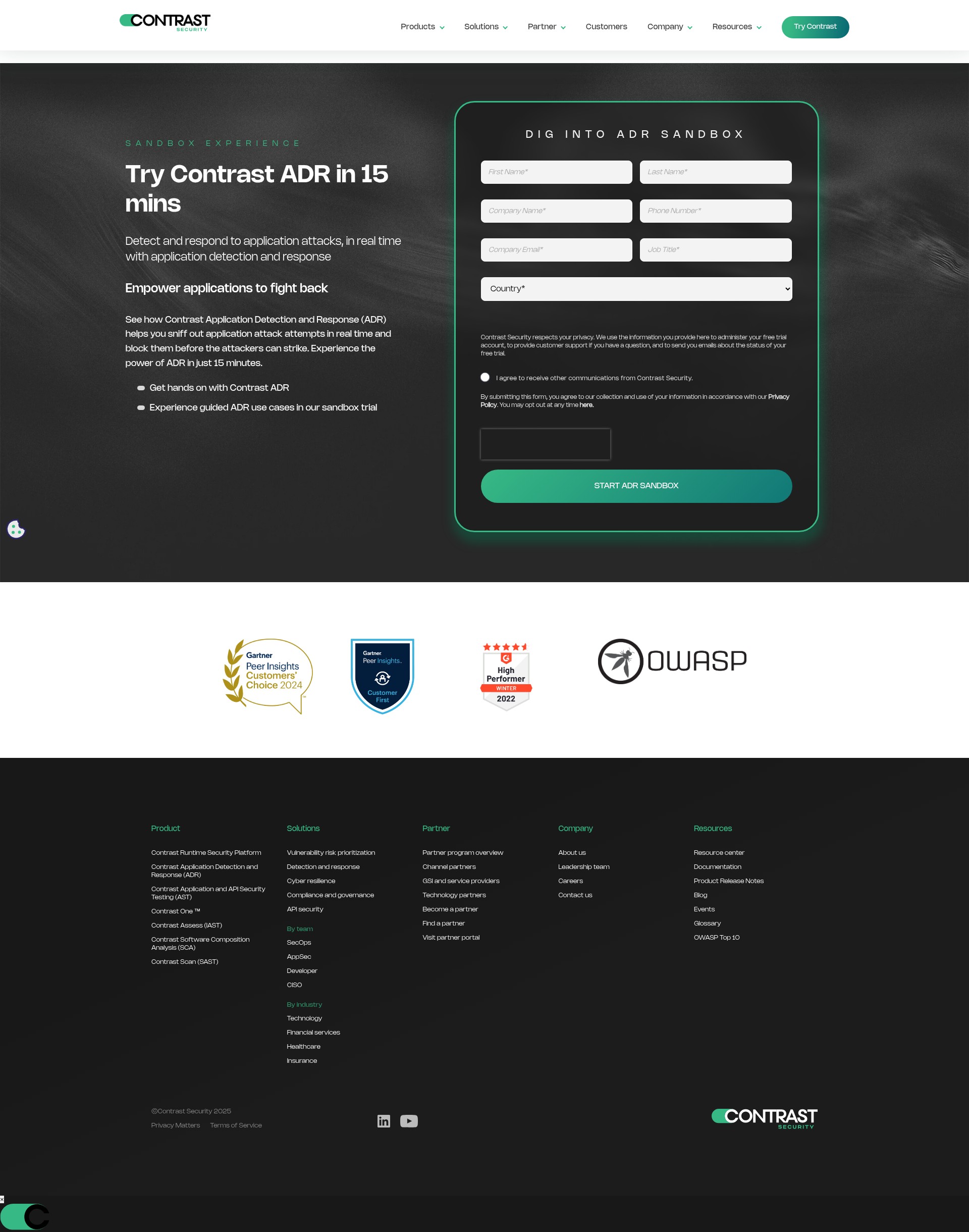Landing Page