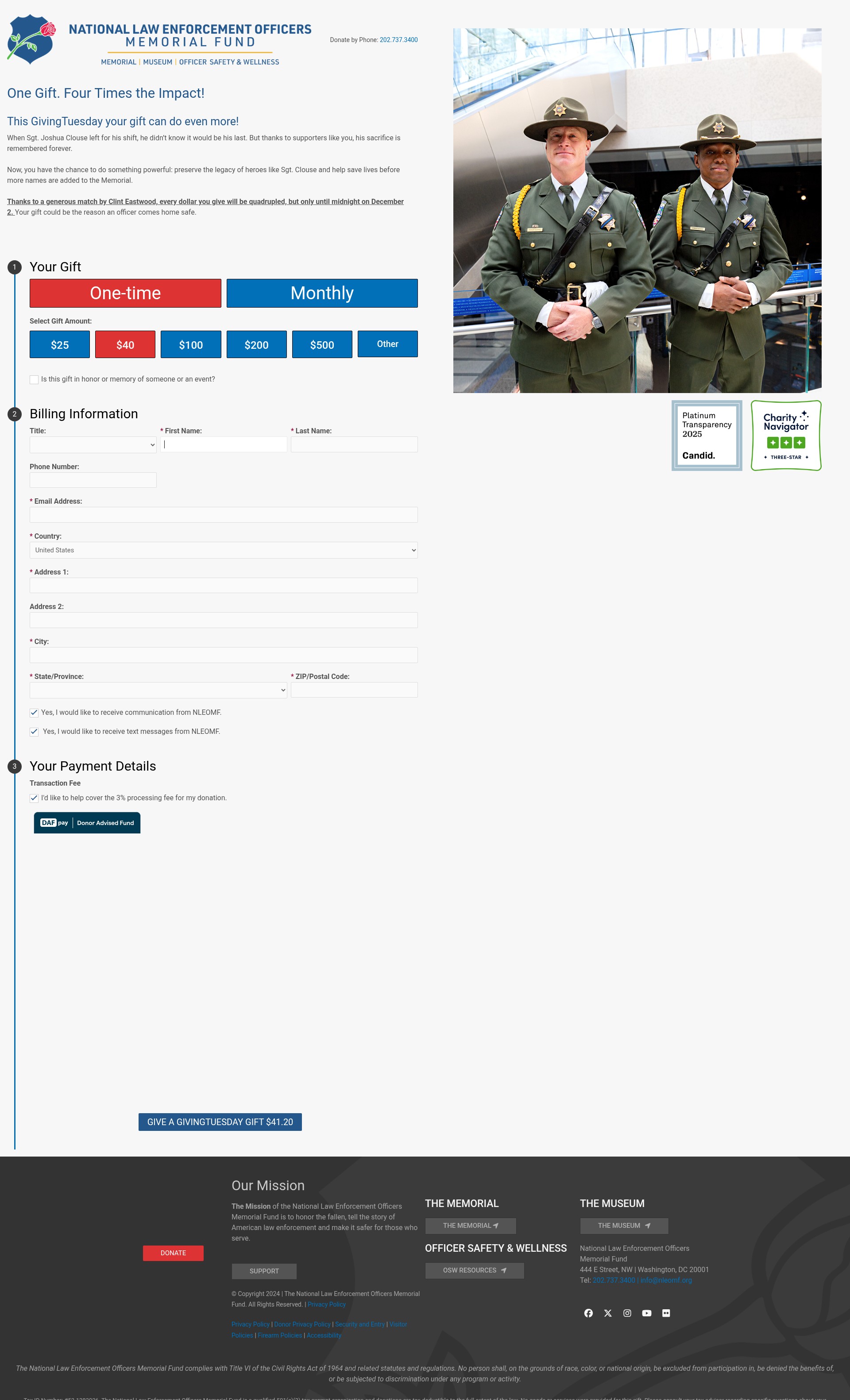 Landing Page