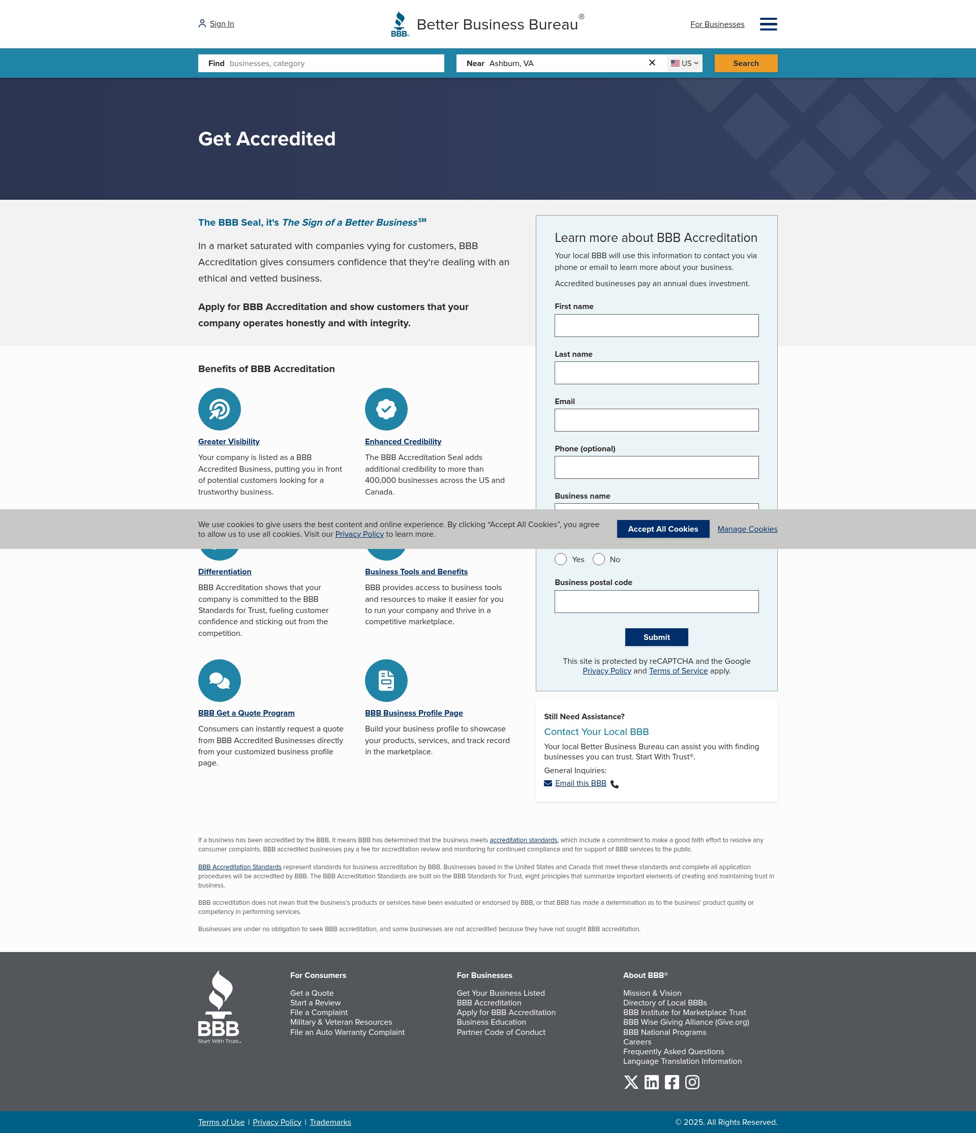 Landing Page