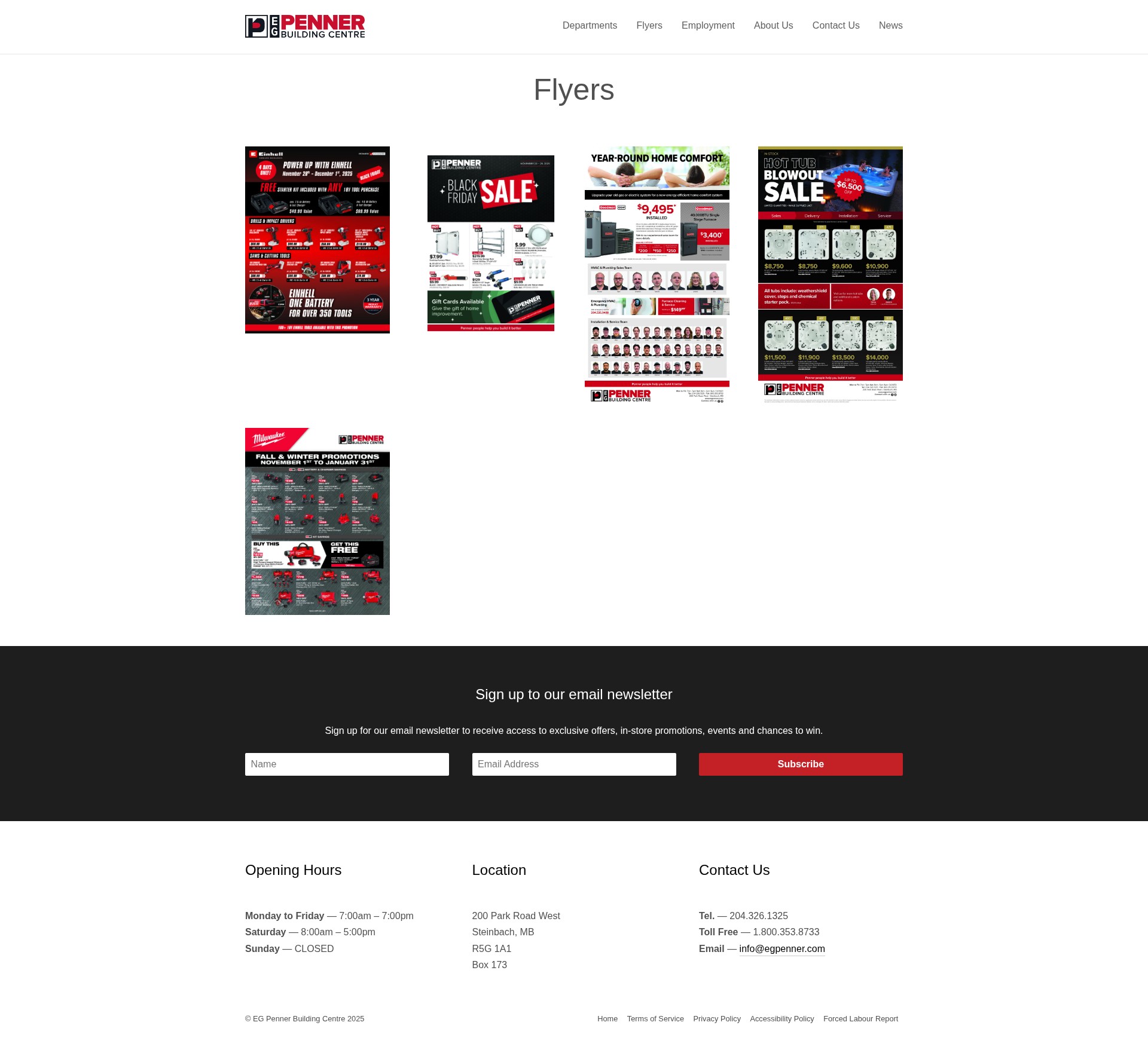Landing Page