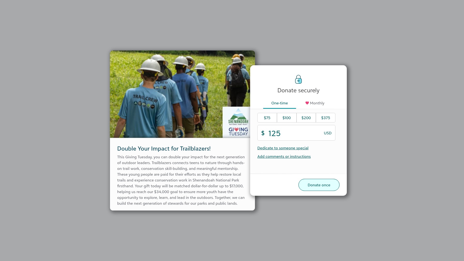 Landing Page