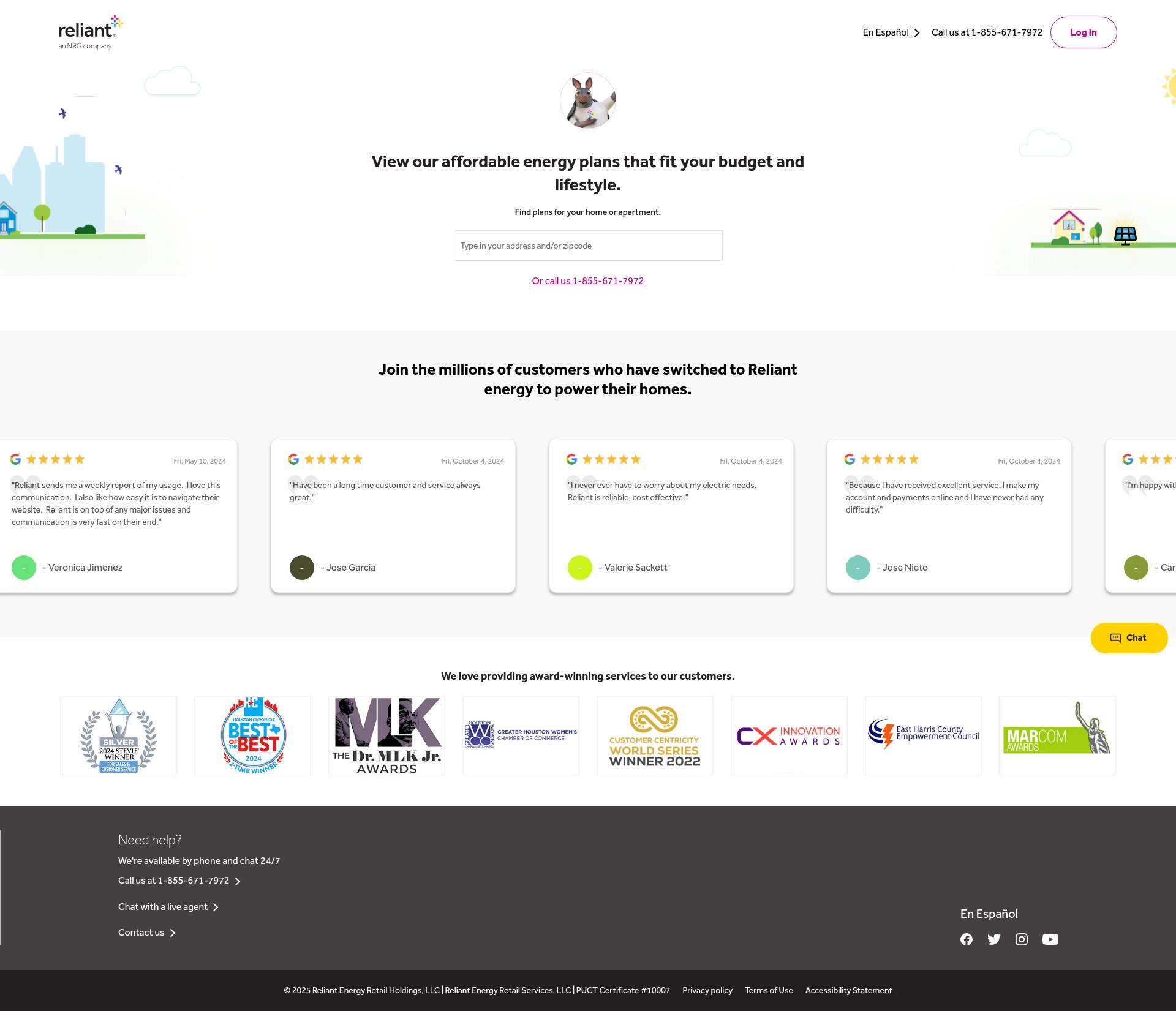 Landing Page