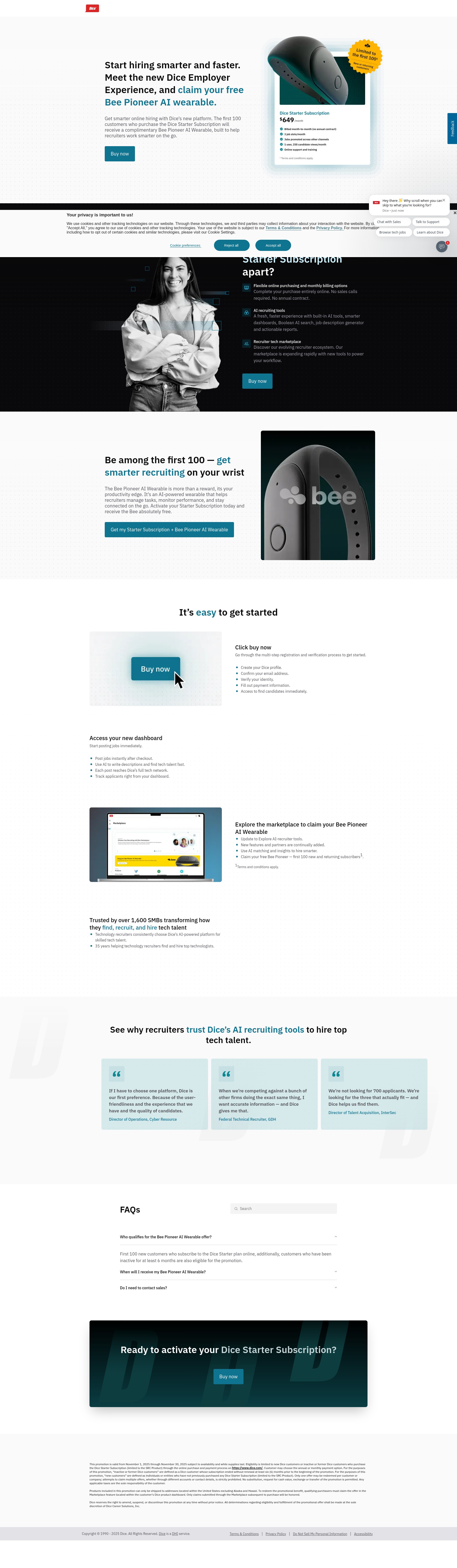 Landing Page