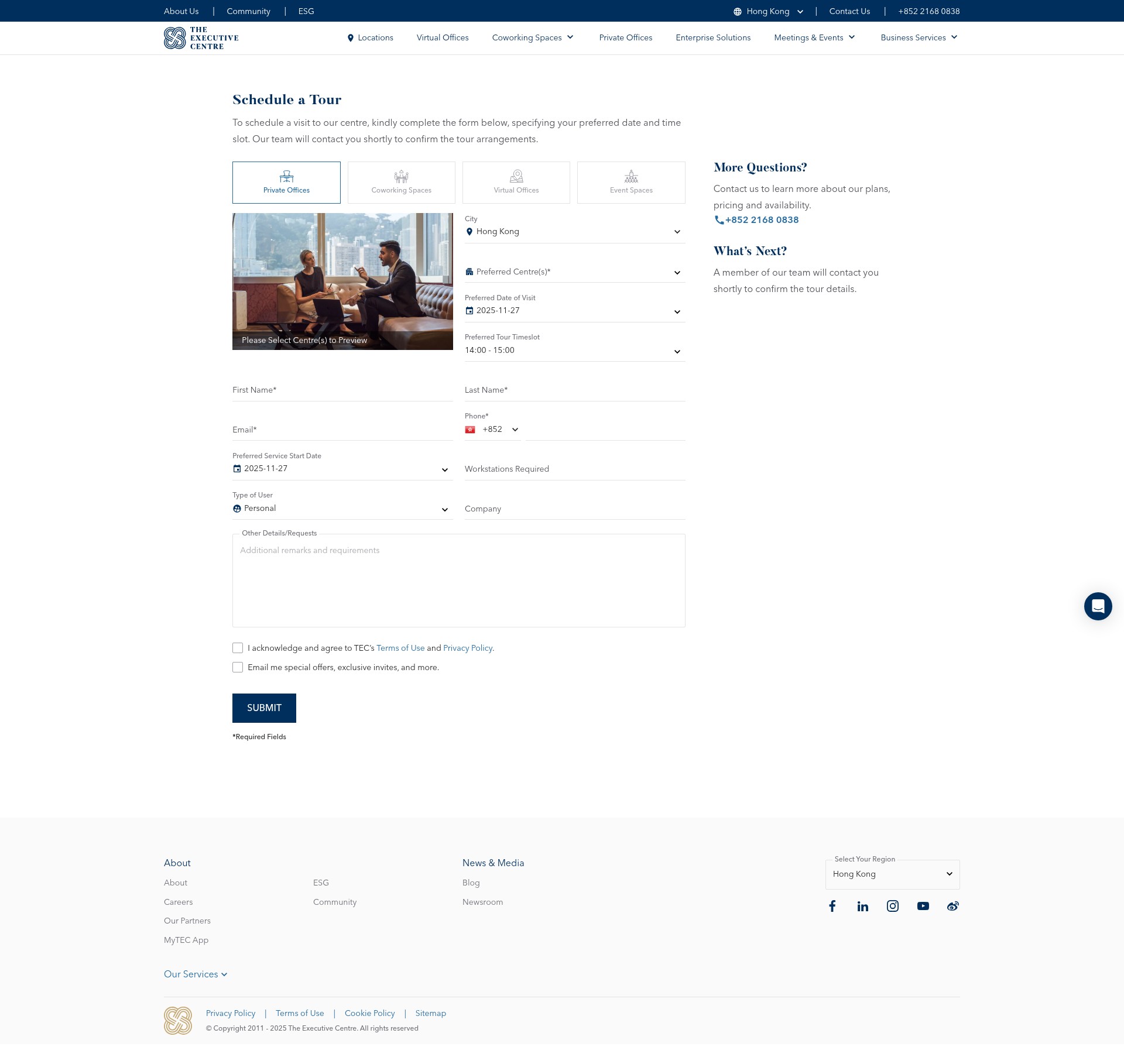 Landing Page