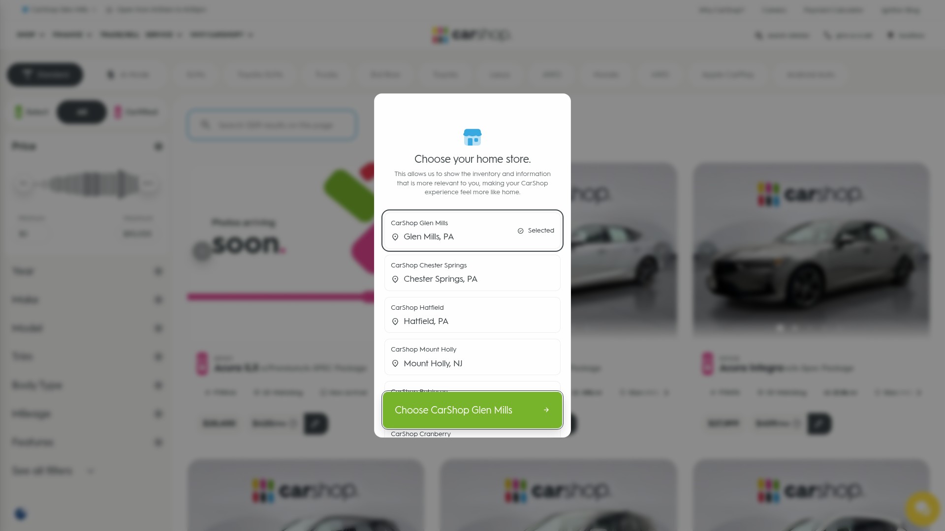 Landing Page