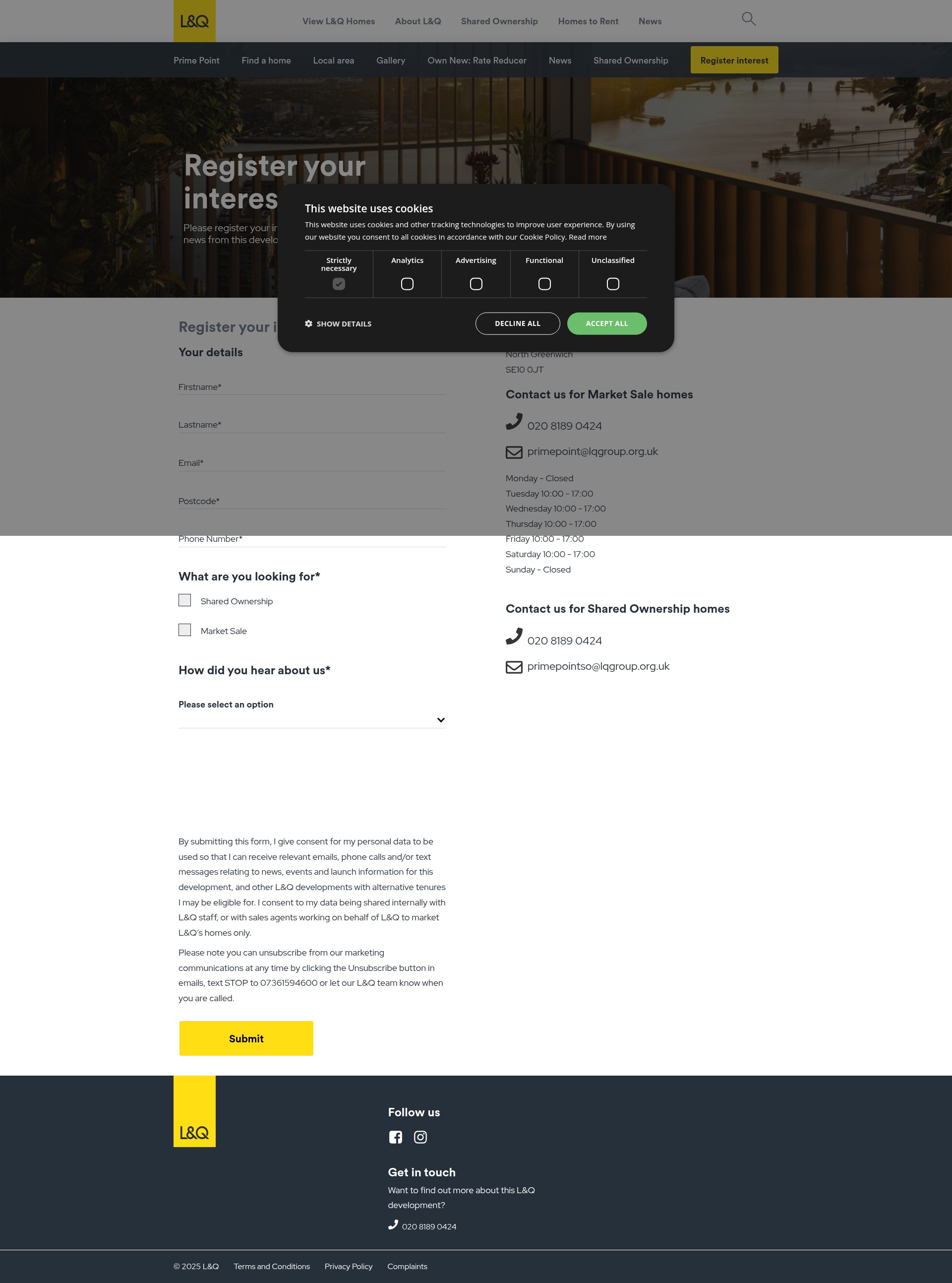 Landing Page