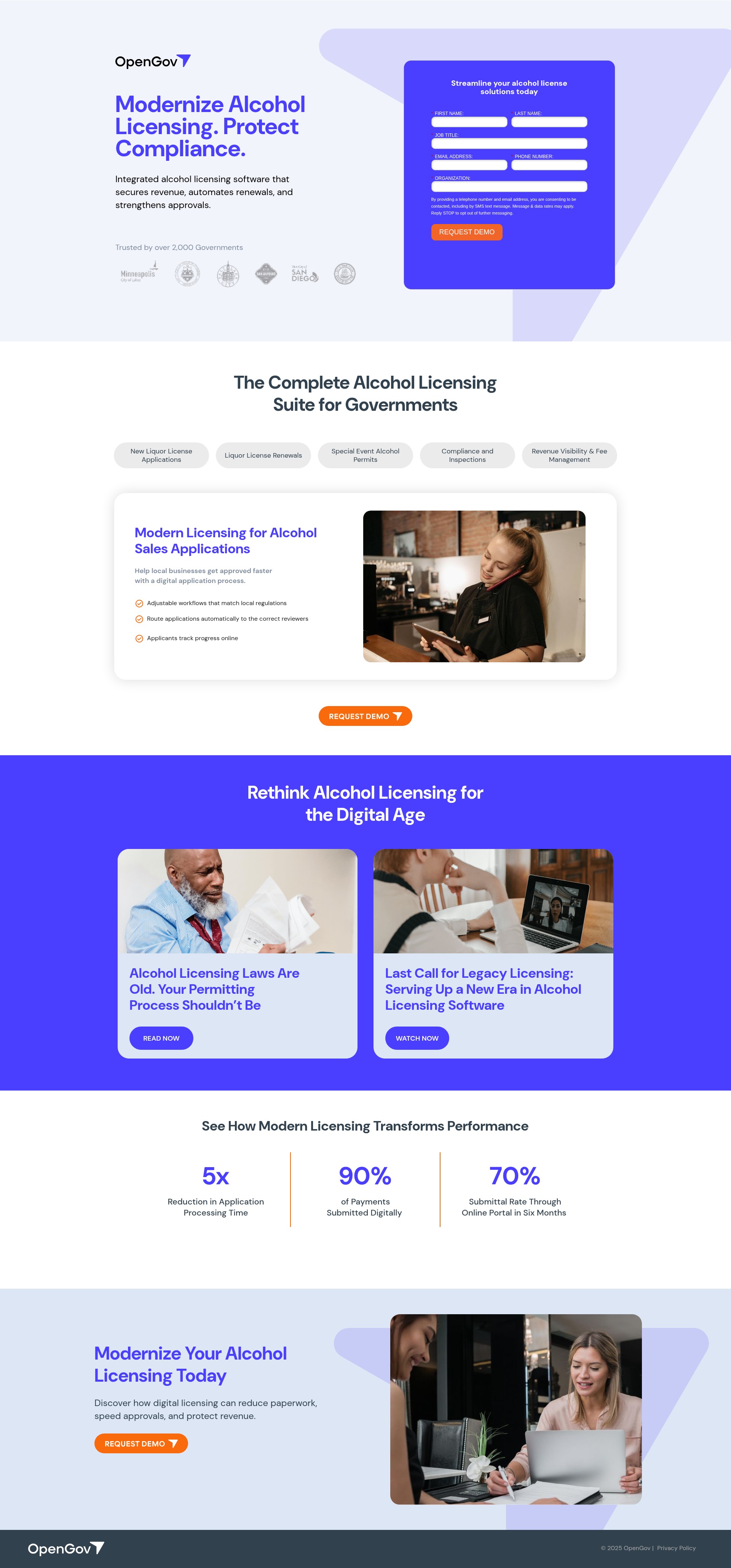 Landing Page