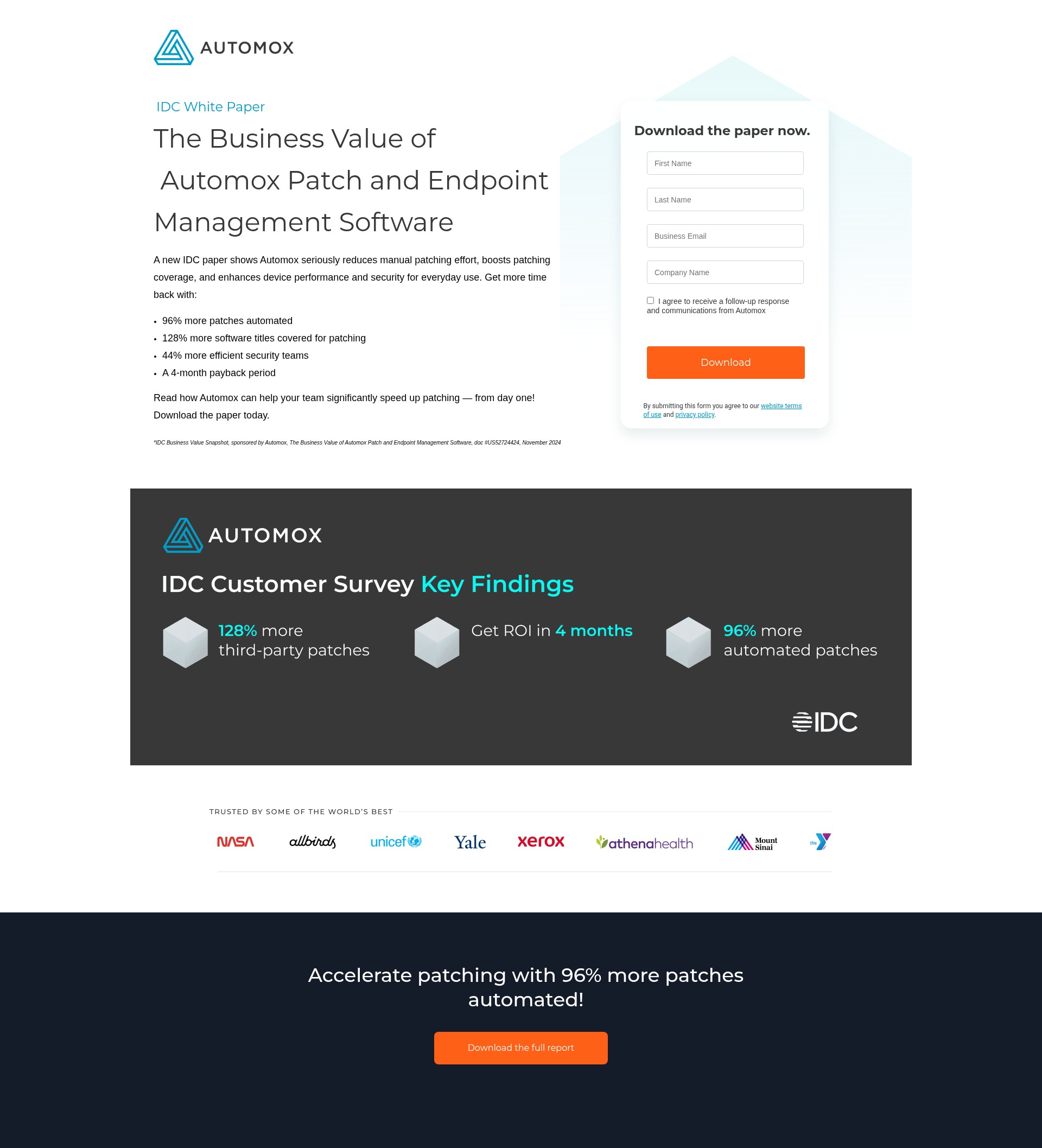 Landing Page