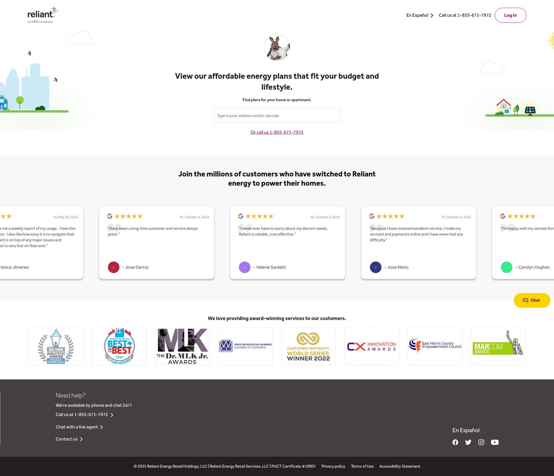 Landing Page